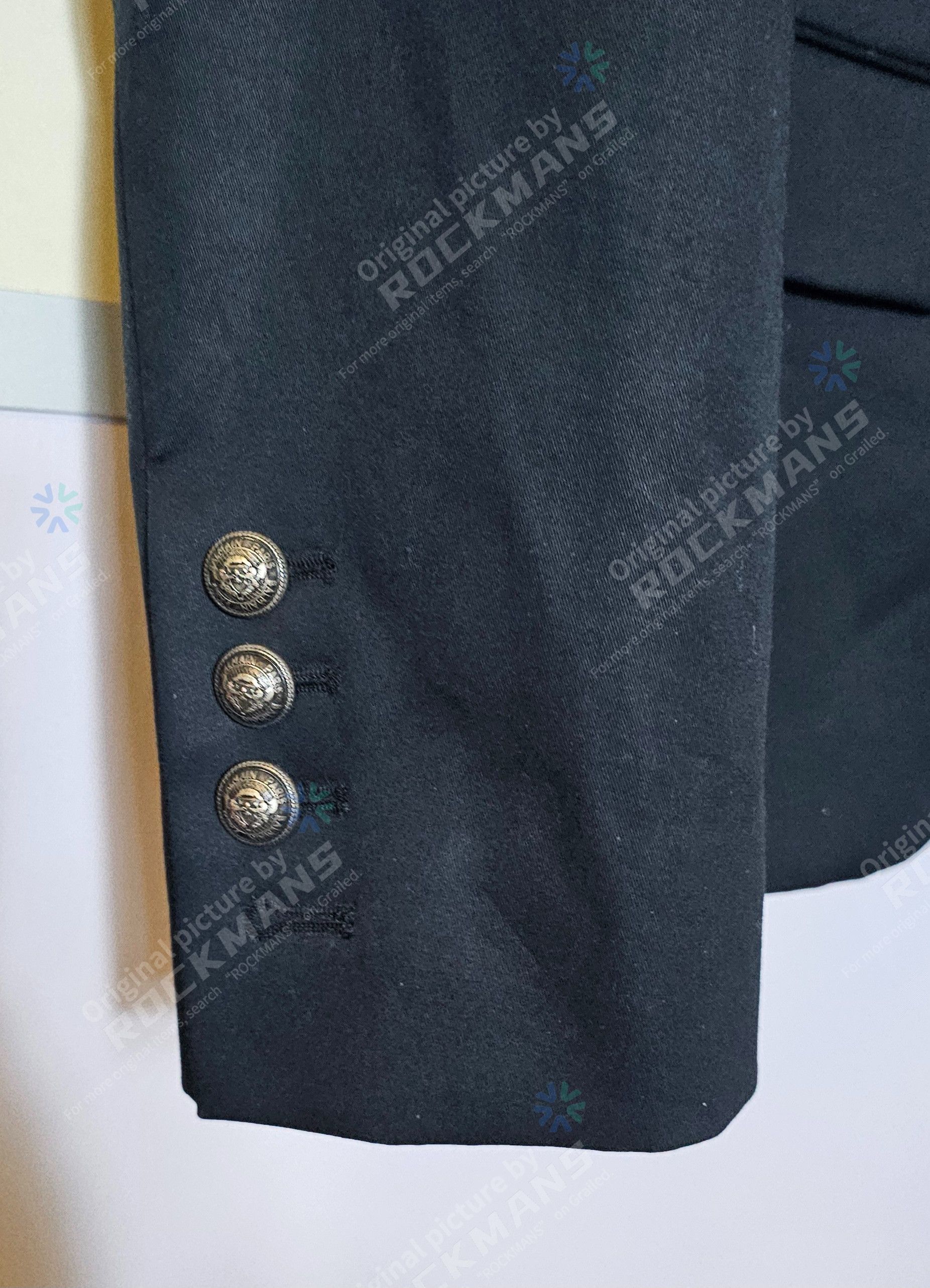 Balmain Balmain Double-Breasted Suit Jacket Size 50 Size 50R - 7 Thumbnail
