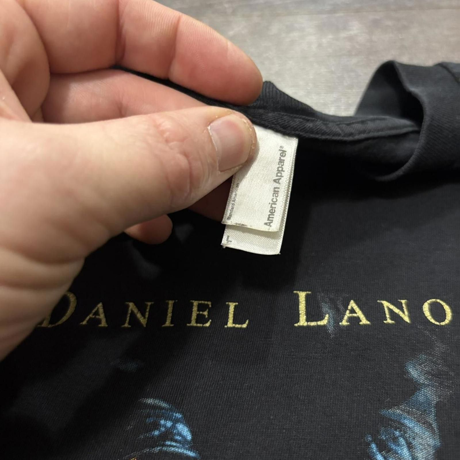 American Apparel Vintage Daniel lanois For the Beauty of Wynona t shirt 00s Size US L / EU 52-54 / 3 - 4 Thumbnail