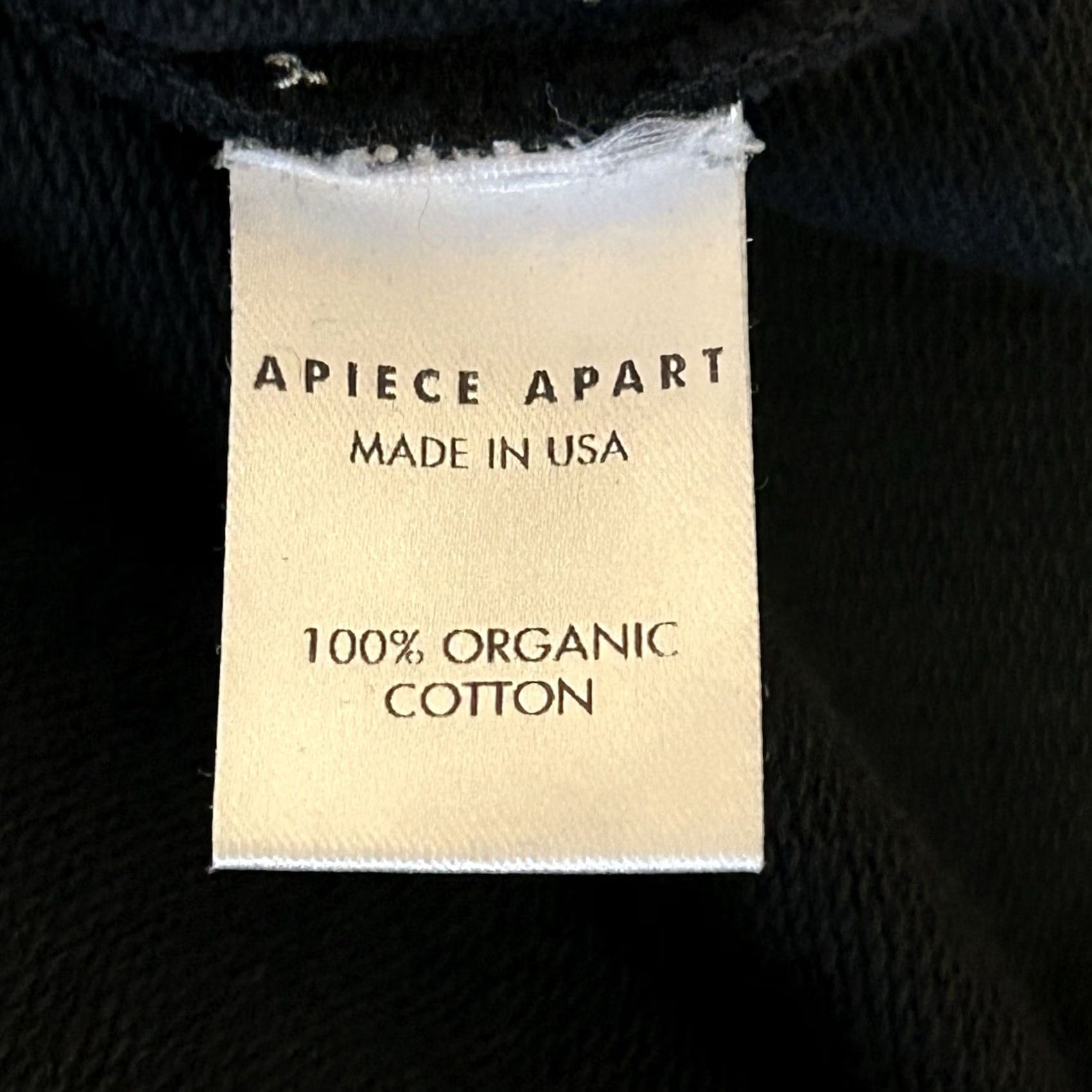Apiece Apart VINTAGE Apiece Apart Olimpio Sweatshirt in Black Women’s XS Size XS / US 0-2 / IT 36-38 - 6 Thumbnail