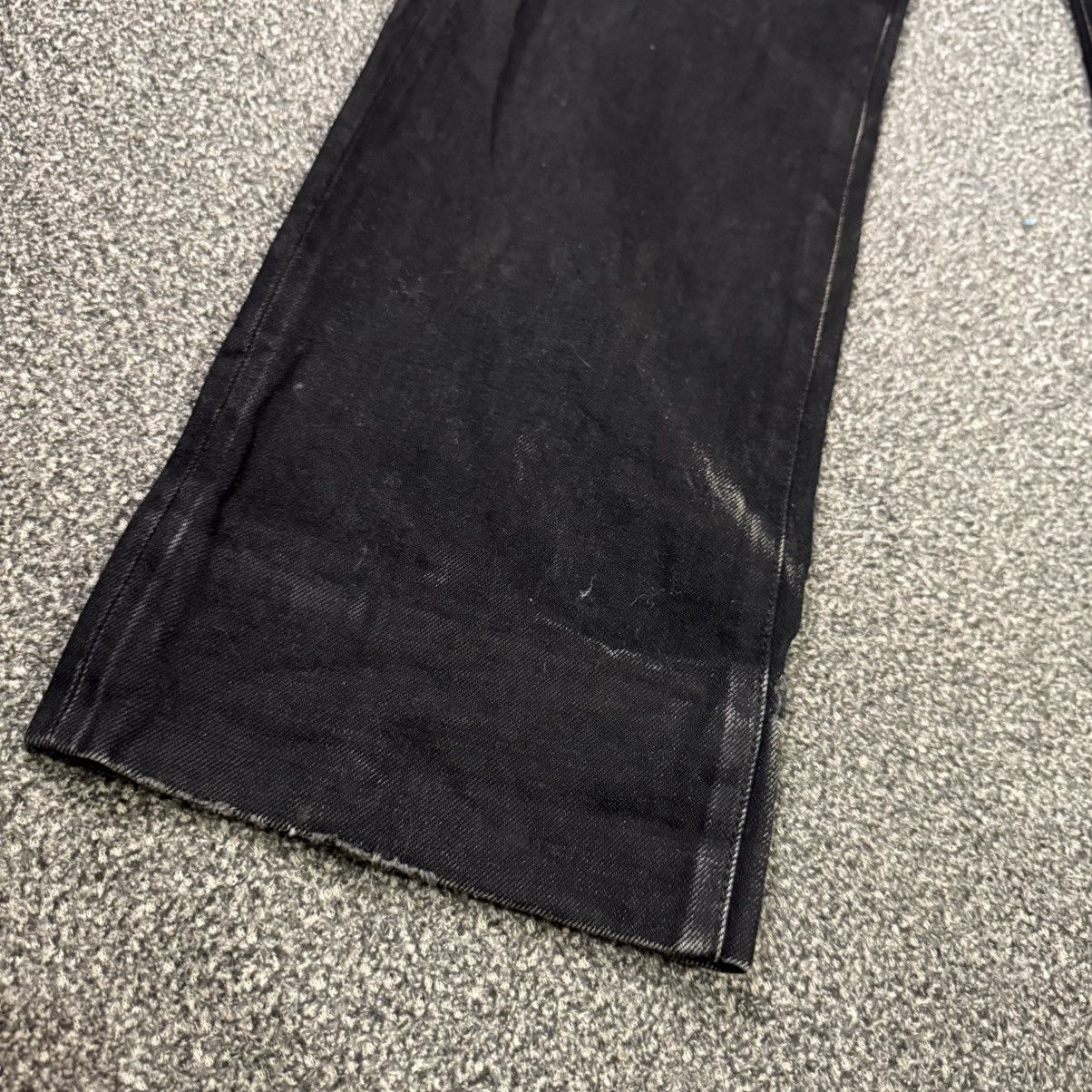 If Six Was Nine 🔥🇯🇵 Vintage Black Fade Distressed Denim Boycott Selvedge Size US 30 / EU 46 - 5 Thumbnail
