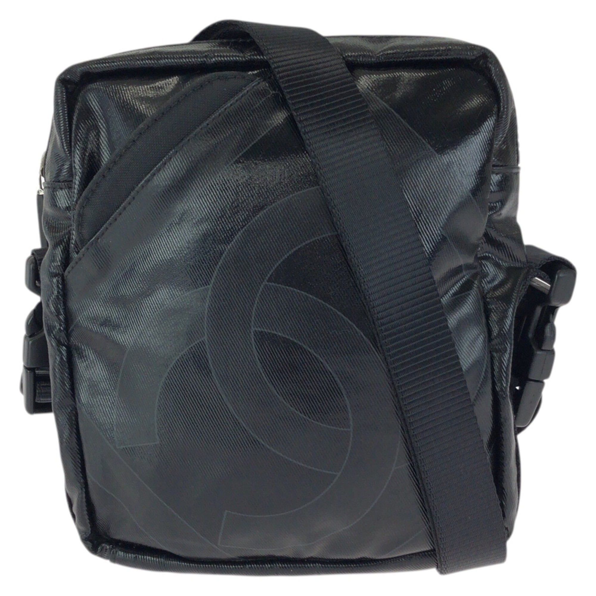 Chanel CHANEL Sport Line Coco Mark Black Coated Canvas Shoulder Bag/Pouch for Women Size ONE SIZE - 1 Thumbnail