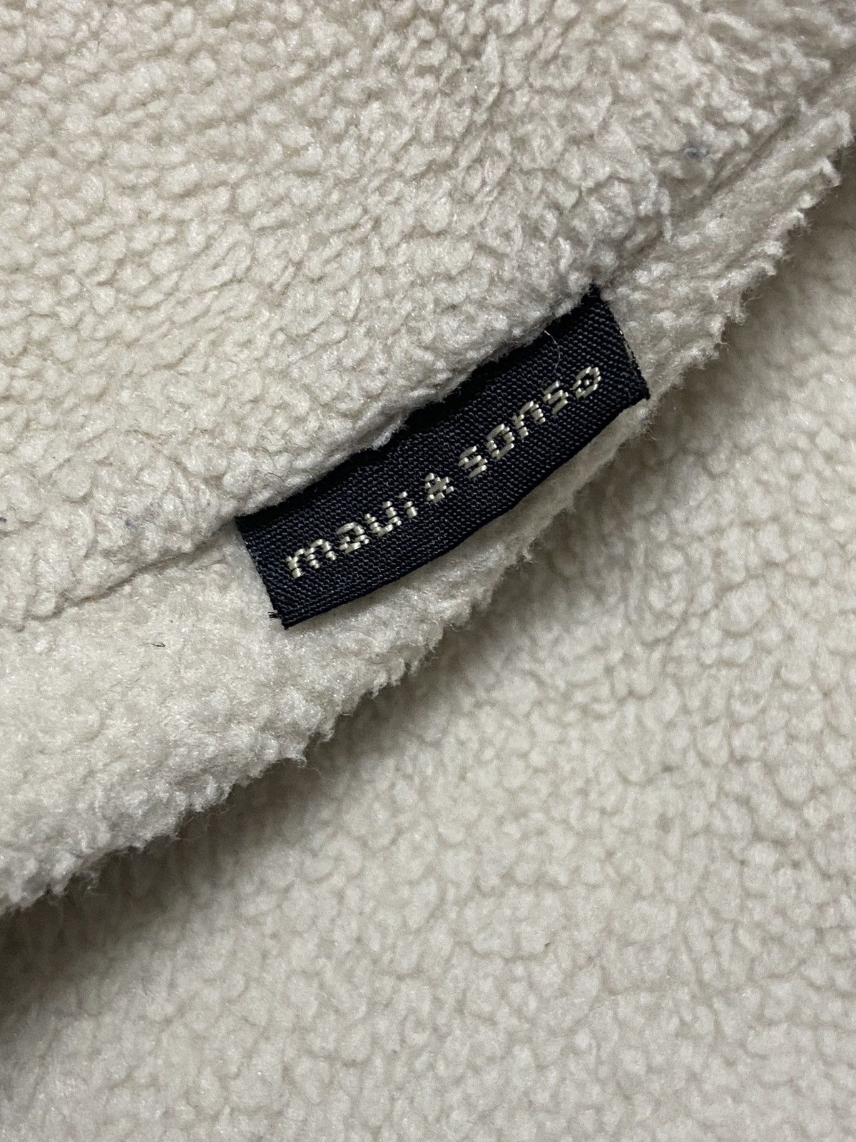 Maui and Sons × Vintage Vintage 90s Maui And Sons Fleece Crewneck Sweatshirt Size US XXL / EU 58 / 5 - 7 Thumbnail