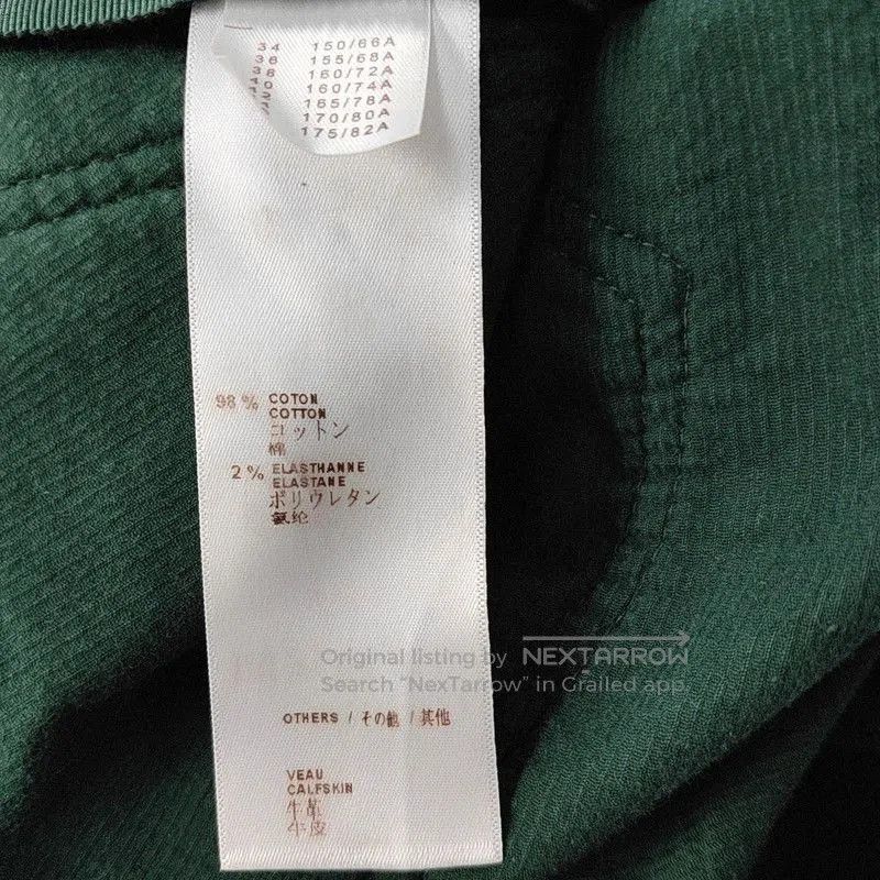 Louis Vuitton Louis Vuitton Green Casual Pants for Women . Size 22" - 3 Thumbnail