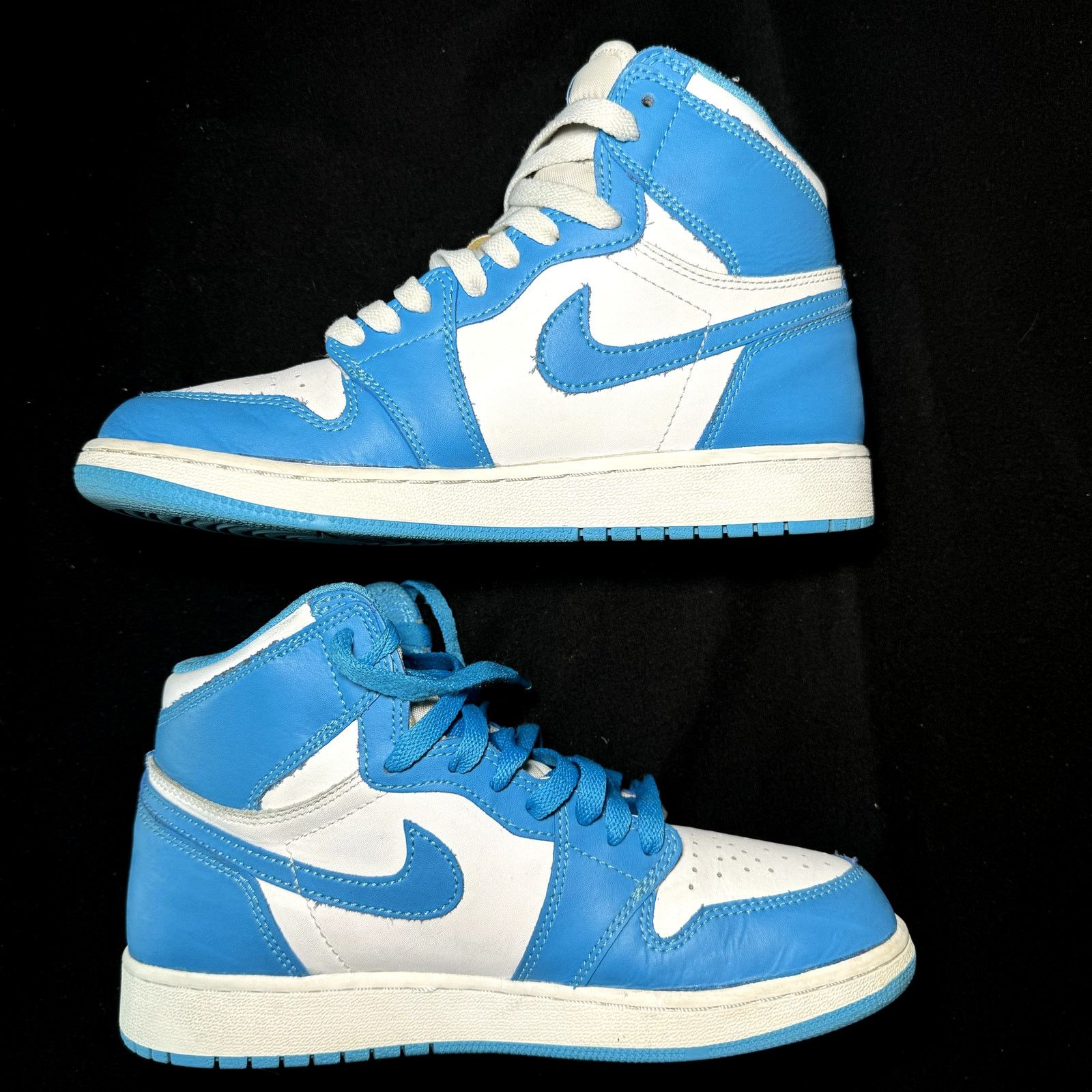 Jordan Brand × Nike Size 6 - Nike Air Jordan 1 Retro High OG BG UNC Men's Shoes Size US 6 / EU 39 - 3 Thumbnail