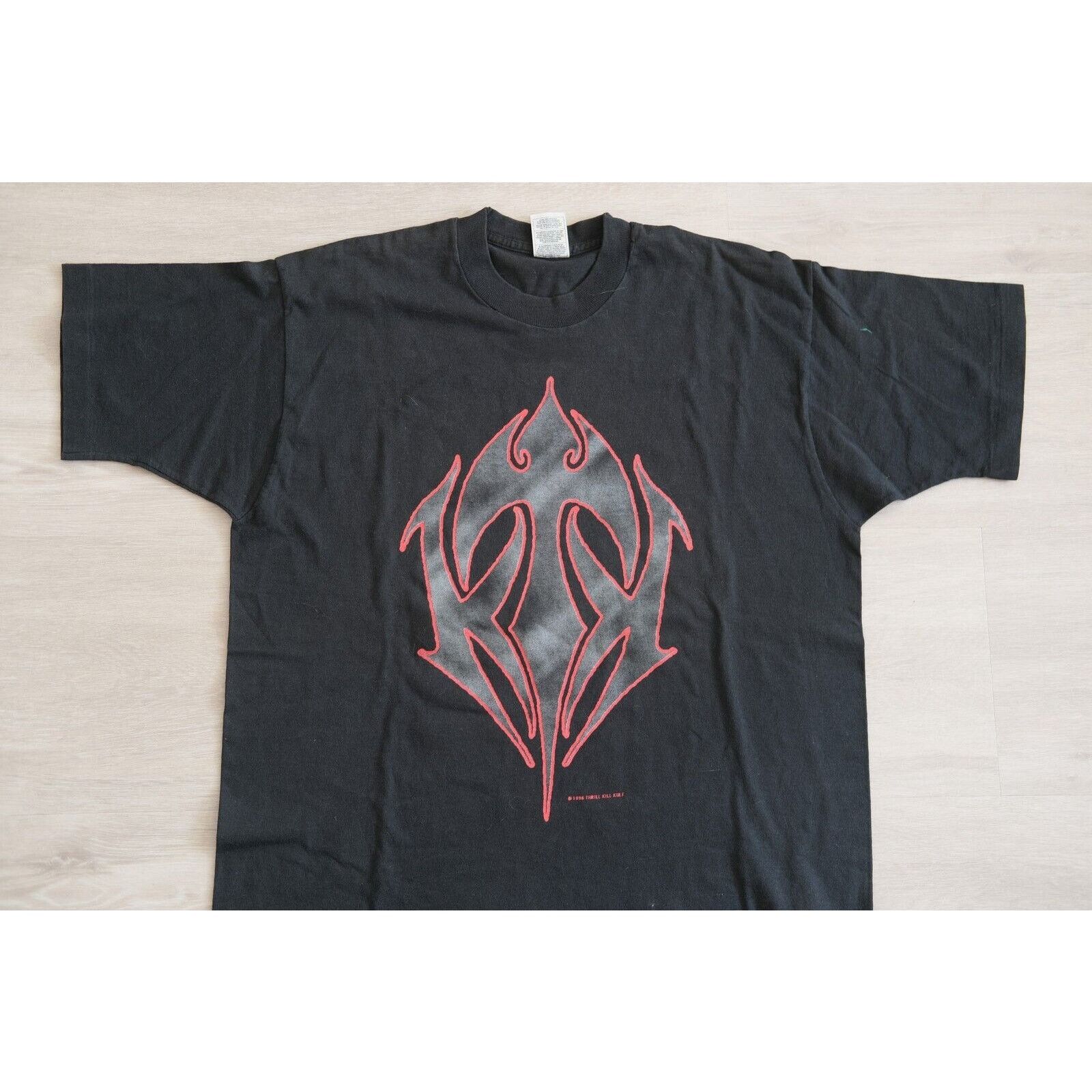 Fruit Of The Loom Vintage 1996 Thrill Kill Inferno Tour Dragon Tee Unisex XL Size US XL / EU 56 / 4 - 1 Thumbnail