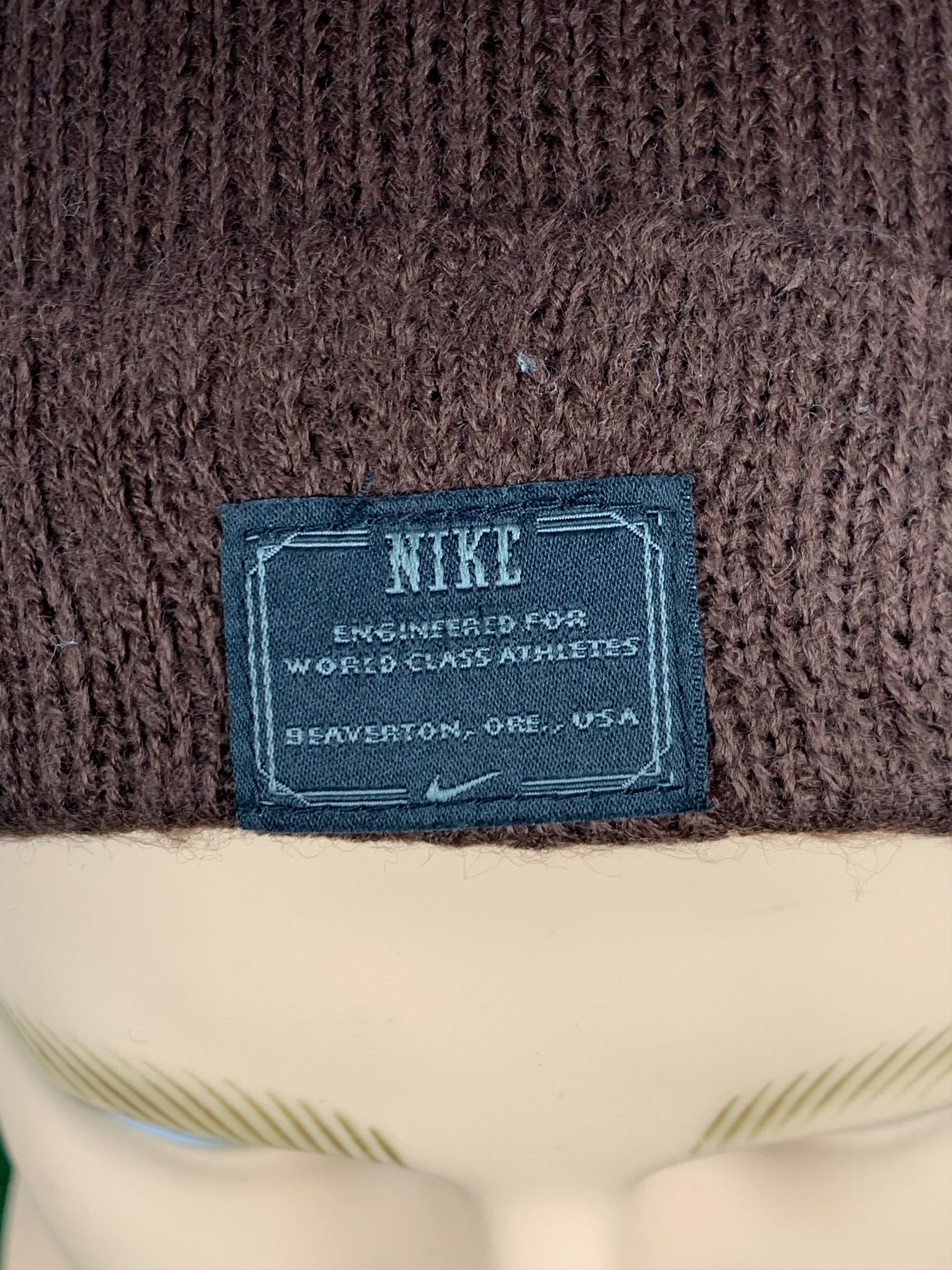 Nike Vintage Nike Beanie Snowcap Winter Hat BA0021 Size ONE SIZE - 4 Thumbnail