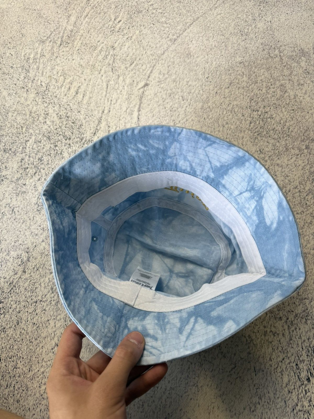Juicy Couture Juicy Couture Bucket Hat Cap Blue JC Y2K Size ONE SIZE - 14 Thumbnail