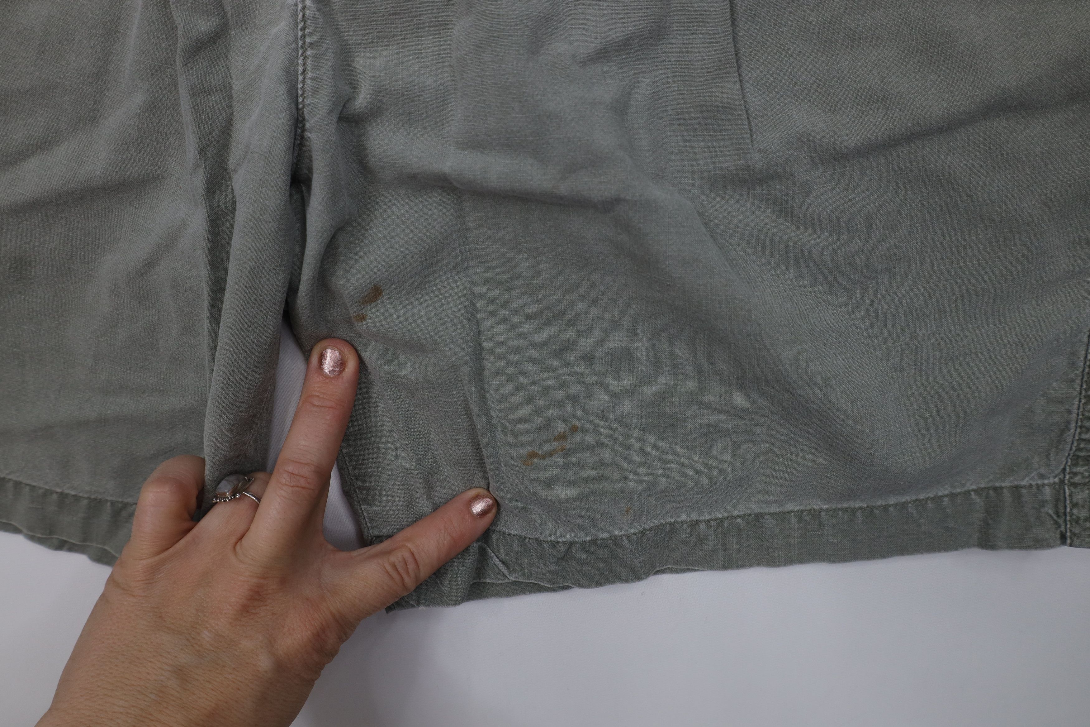 Vintage Vintage 90s Streetwear Above Knee Stonewash Trekking Shorts Size US 34 / EU 50 - 5 Thumbnail