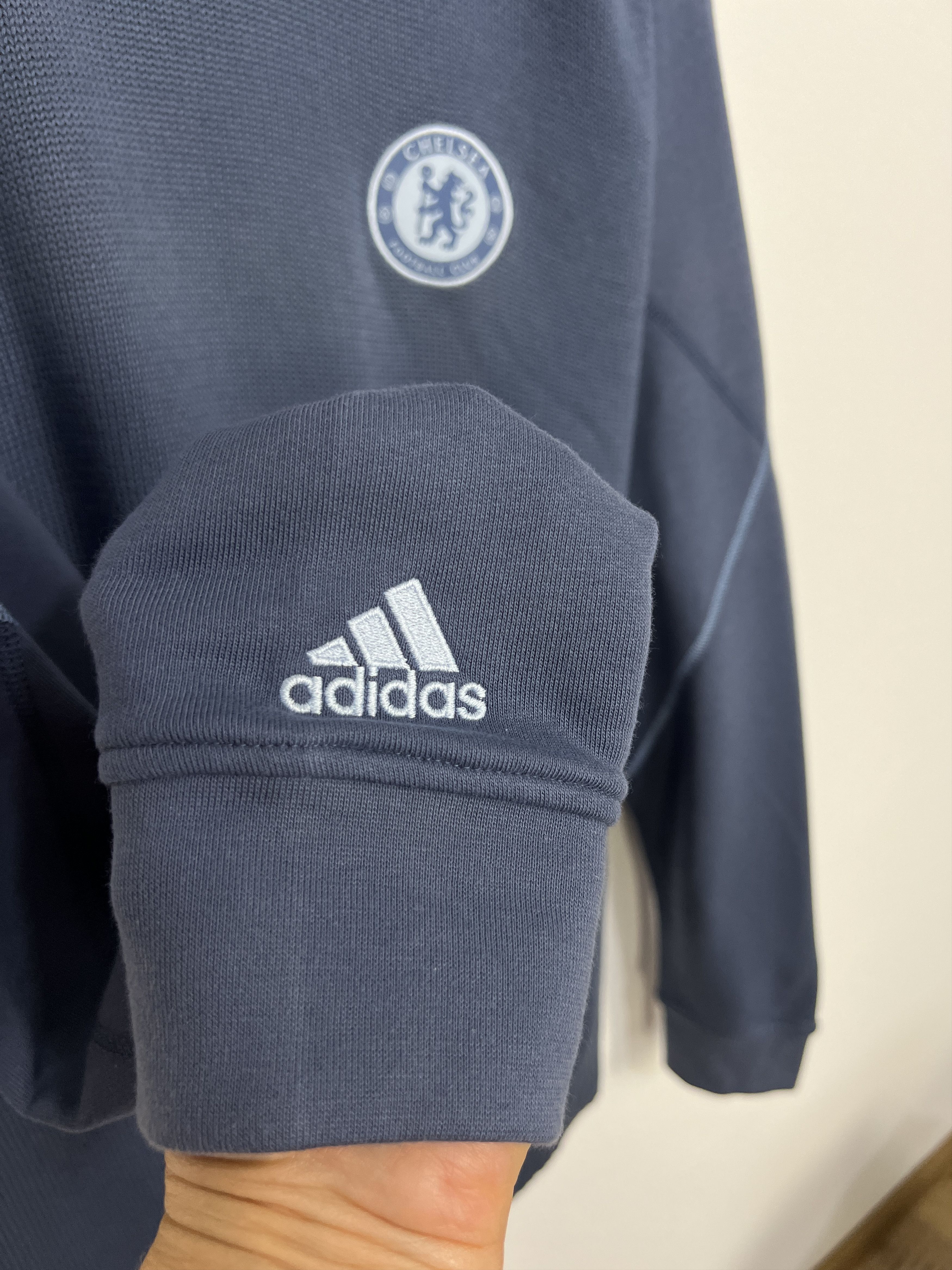 Adidas Vintage Chelsea Football Sweater Soccer Pullover Sweatshirt Size US XL / EU 56 / 4 - 5 Thumbnail