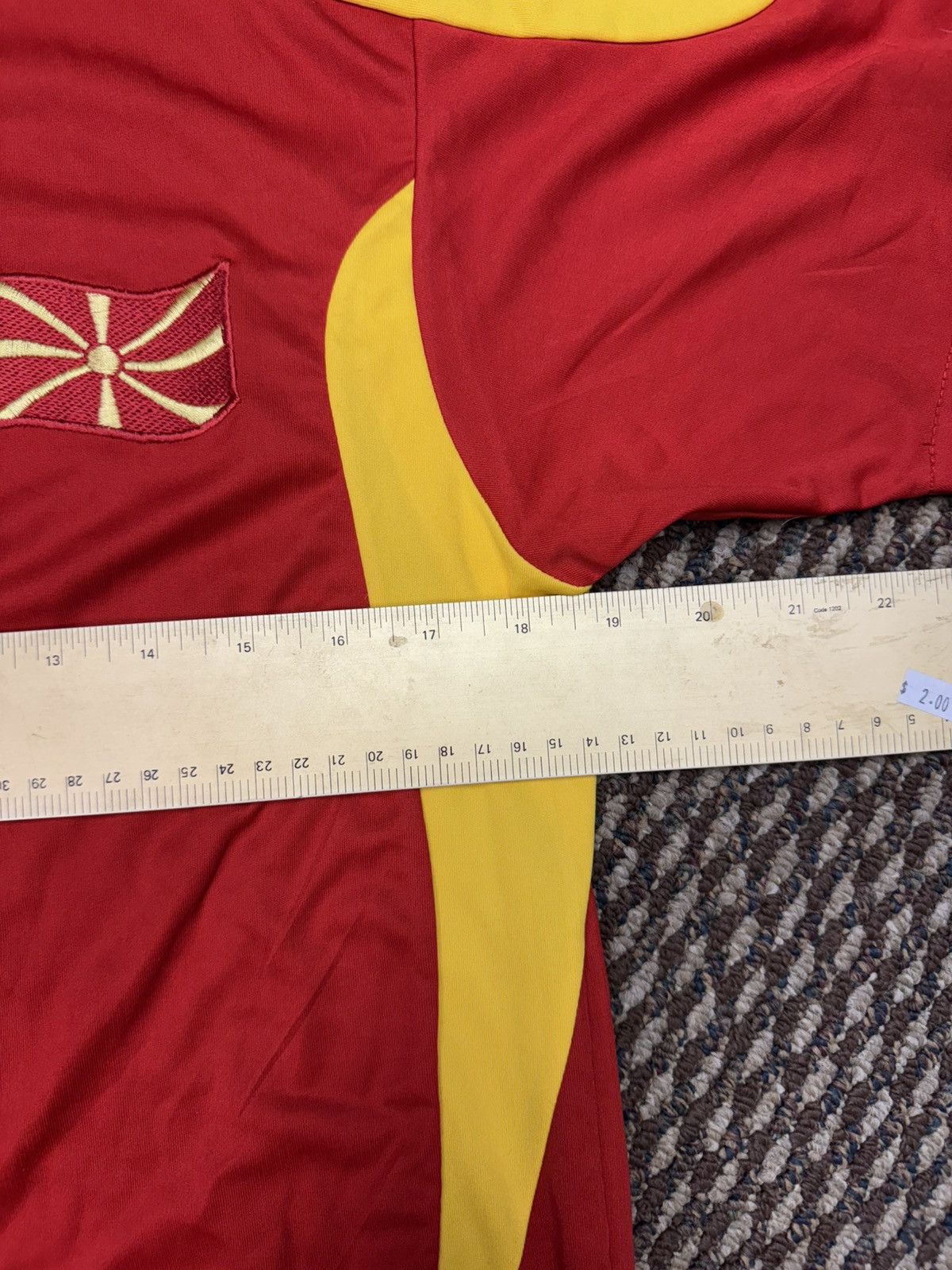 Vintage Macedonia Soccer/Football Jersey Size US M / EU 48-50 / 2 - 6 Thumbnail