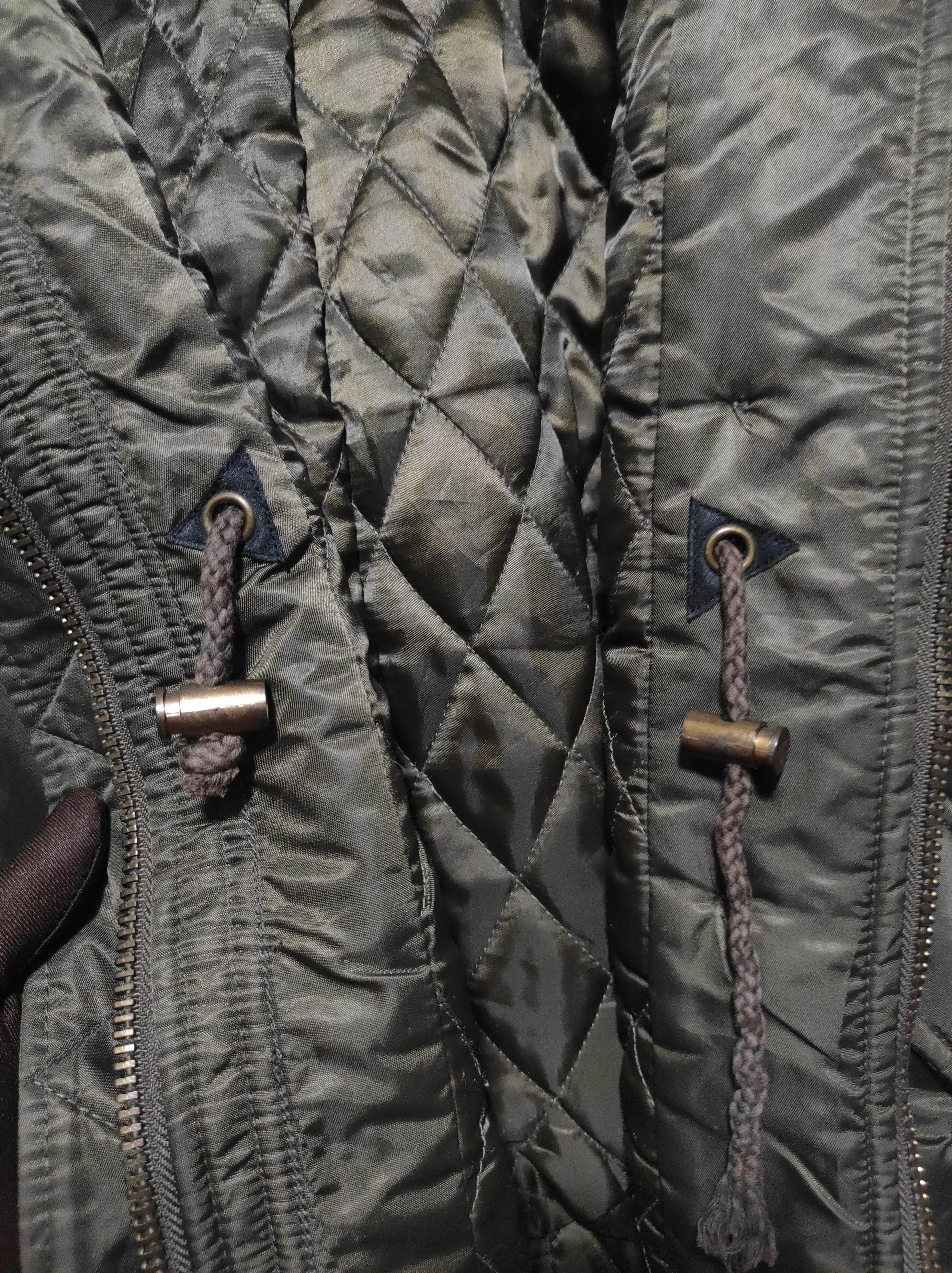 Le Grande Bleu (L.G.B.) INGNI Double Zip fur hoodie parka jacket LGB style Size US S / EU 44-46 / 1 - 14 Thumbnail
