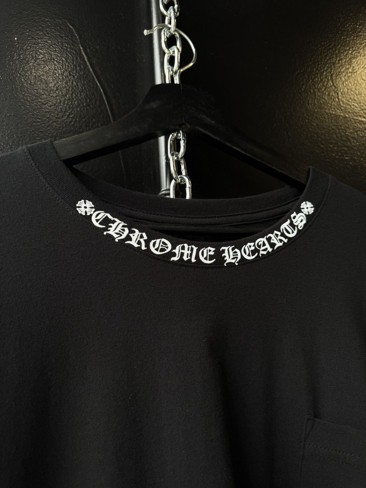 Chrome Hearts Chrome hearts collar logo longsleeve Size US XL / EU 56 / 4 - 2 Thumbnail