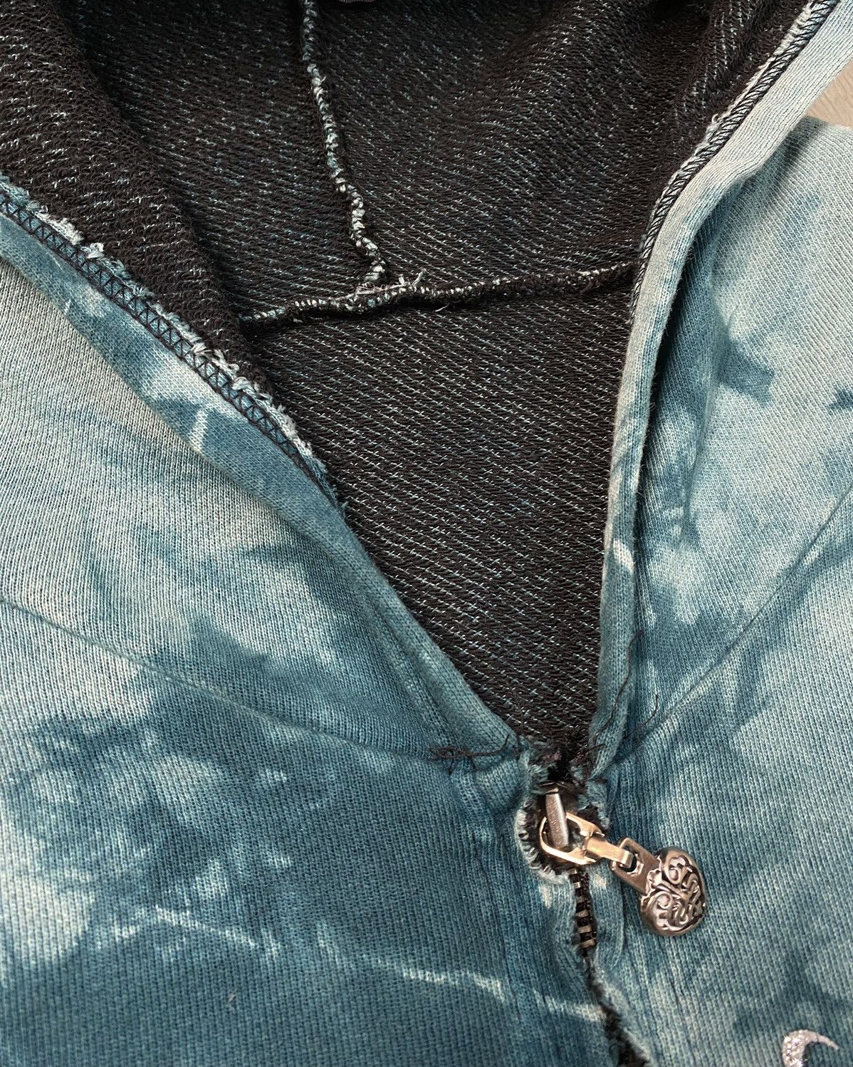 Affliction VNT Y2K Sinful Affliction Style Avant Gard Zip Hoodie Jacket Size L / US 10 / IT 46 - 8 Thumbnail