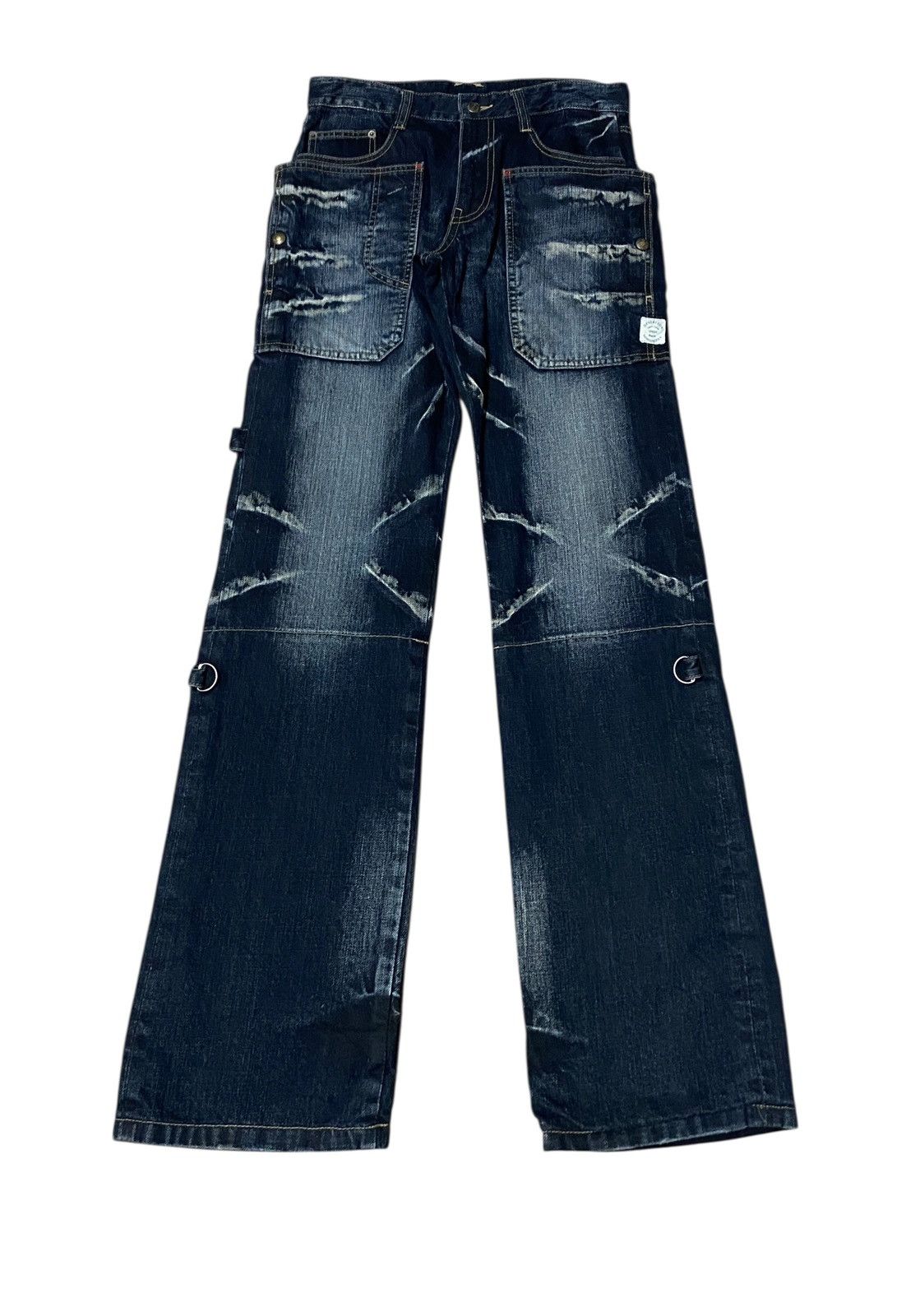 PPFM Very Rare Vintage Japanese Brand PPFM Tactical Jeans 2000s Size US 32 / EU 48 - 1 Thumbnail