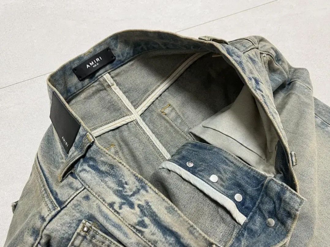 Amiri *rare*Amiri Star Patchwork Denim Jean Size US 32 / EU 48 - 9 Thumbnail