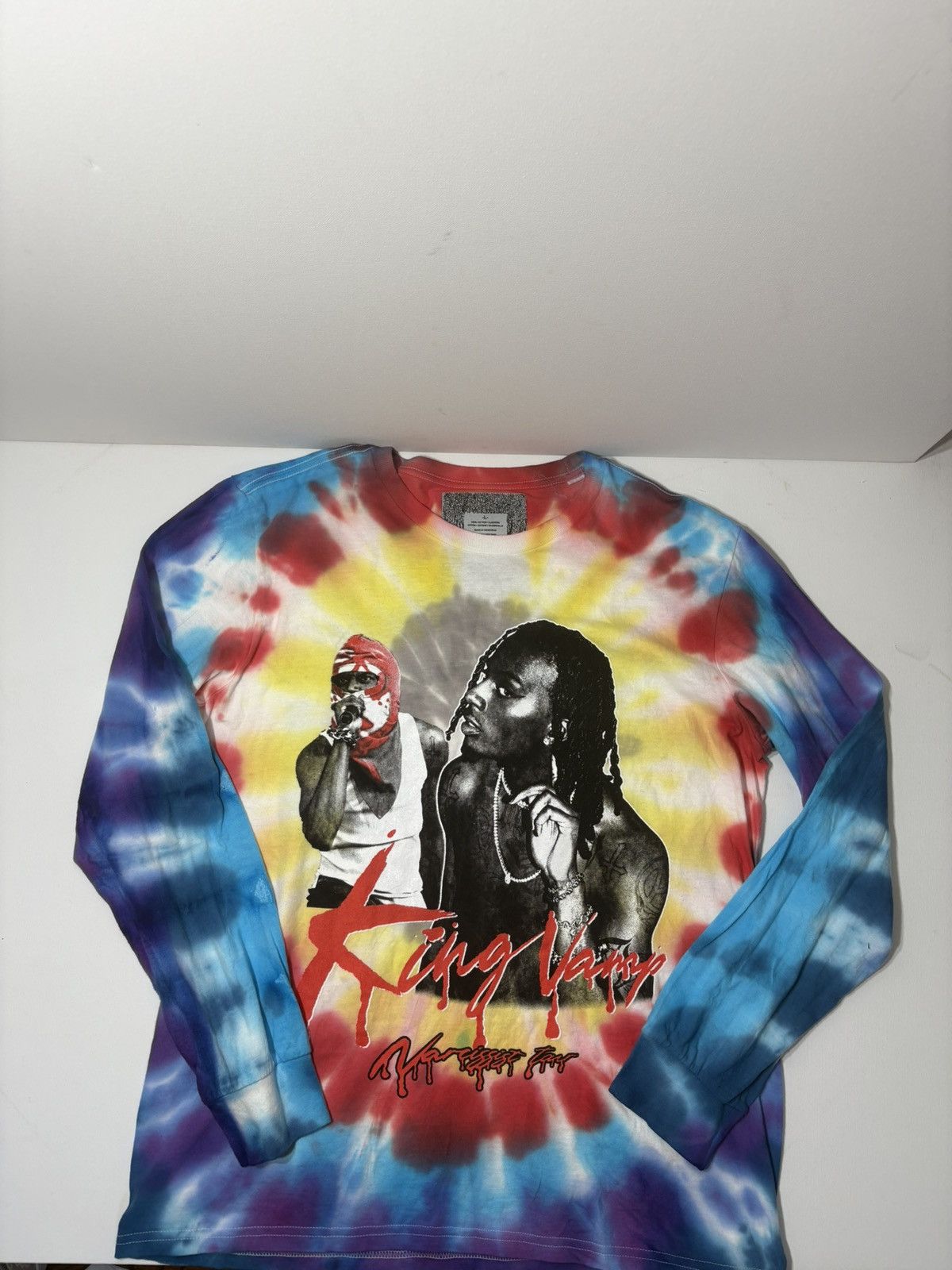 Band Tees × Playboi Carti Playboi carti narcissist tour tye dye tour tee Size US L / EU 52-54 / 3 - 1 Thumbnail