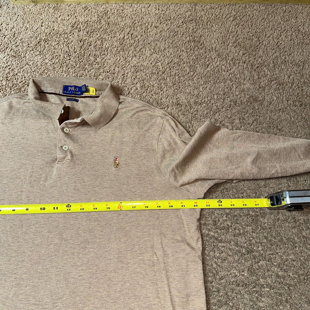 Polo Ralph Lauren Polo Ralph Lauren Classic Fit Shirt Mens Large Long Sleeve Size US L / EU 52-54 / 3 - 3 Thumbnail