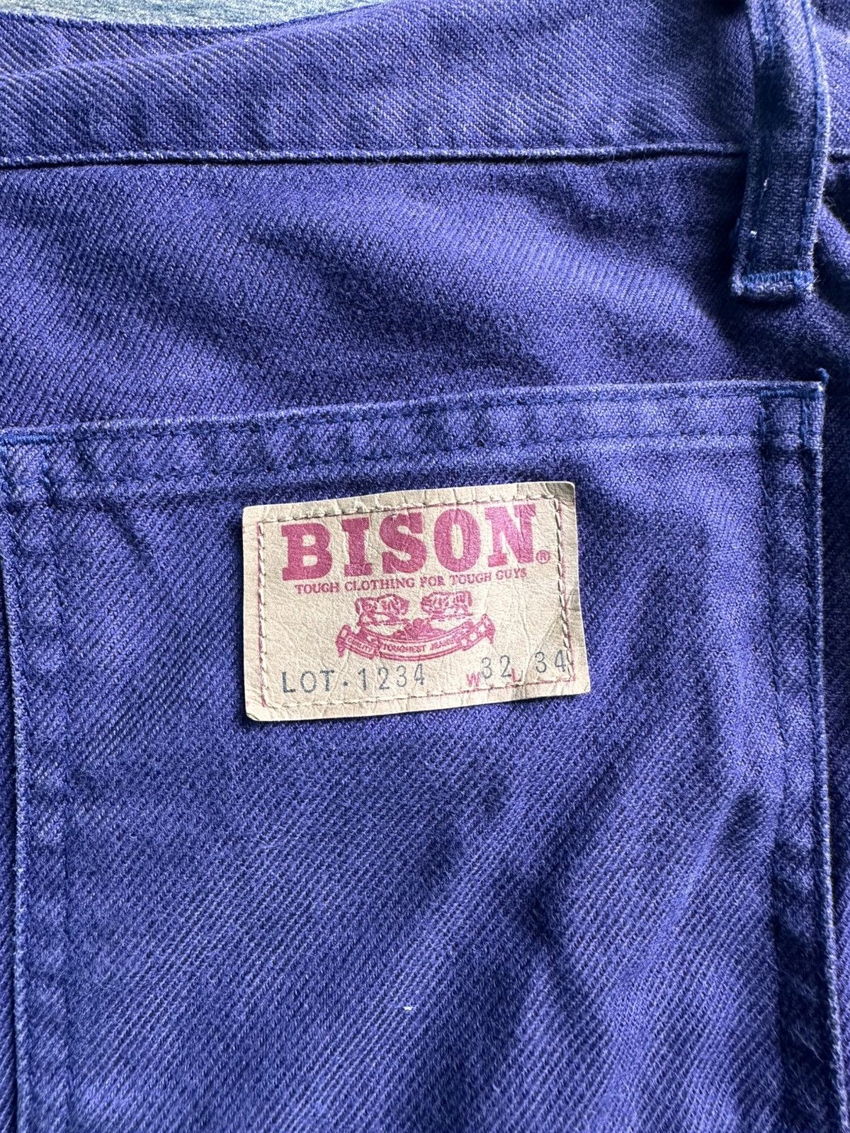 Japanese Brand Vintage Bison Super Flared Pants Size US 30 / EU 46 - 17 Thumbnail