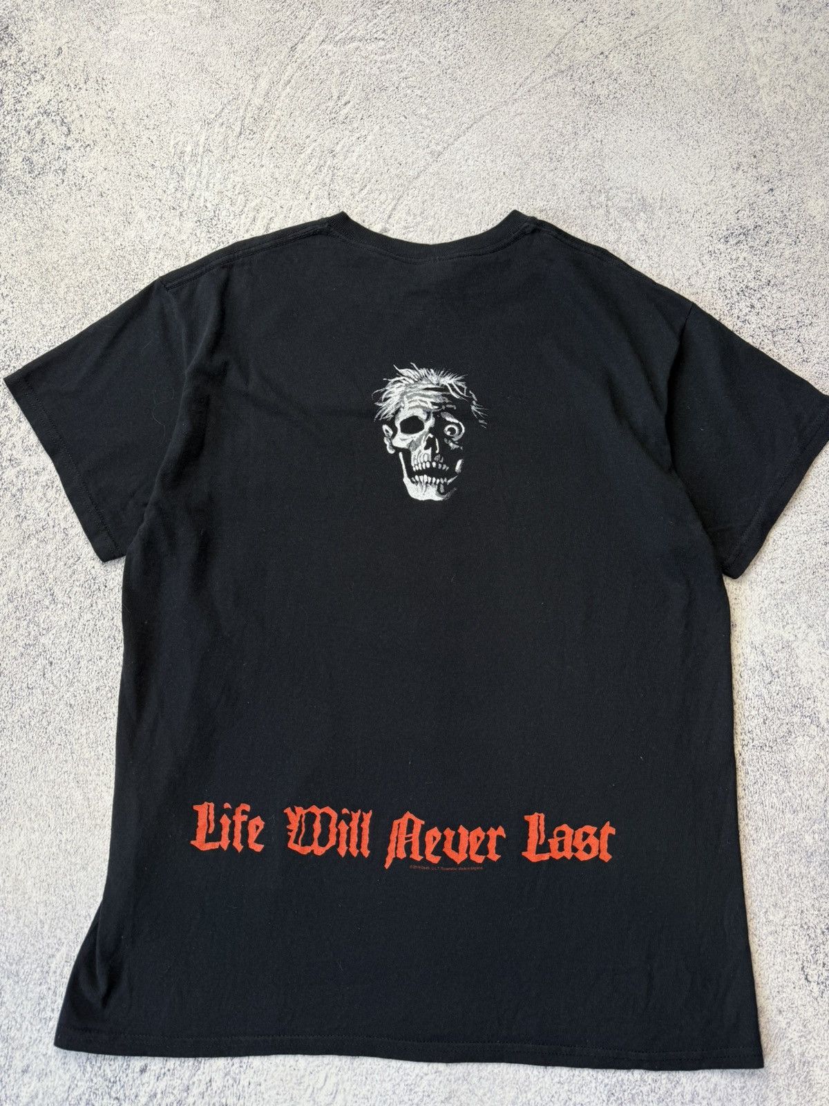 Band Tees Vintage Death 2008 Life Will Never Last Razamataz T-Shirt Size US L / EU 52-54 / 3 - 16 Thumbnail