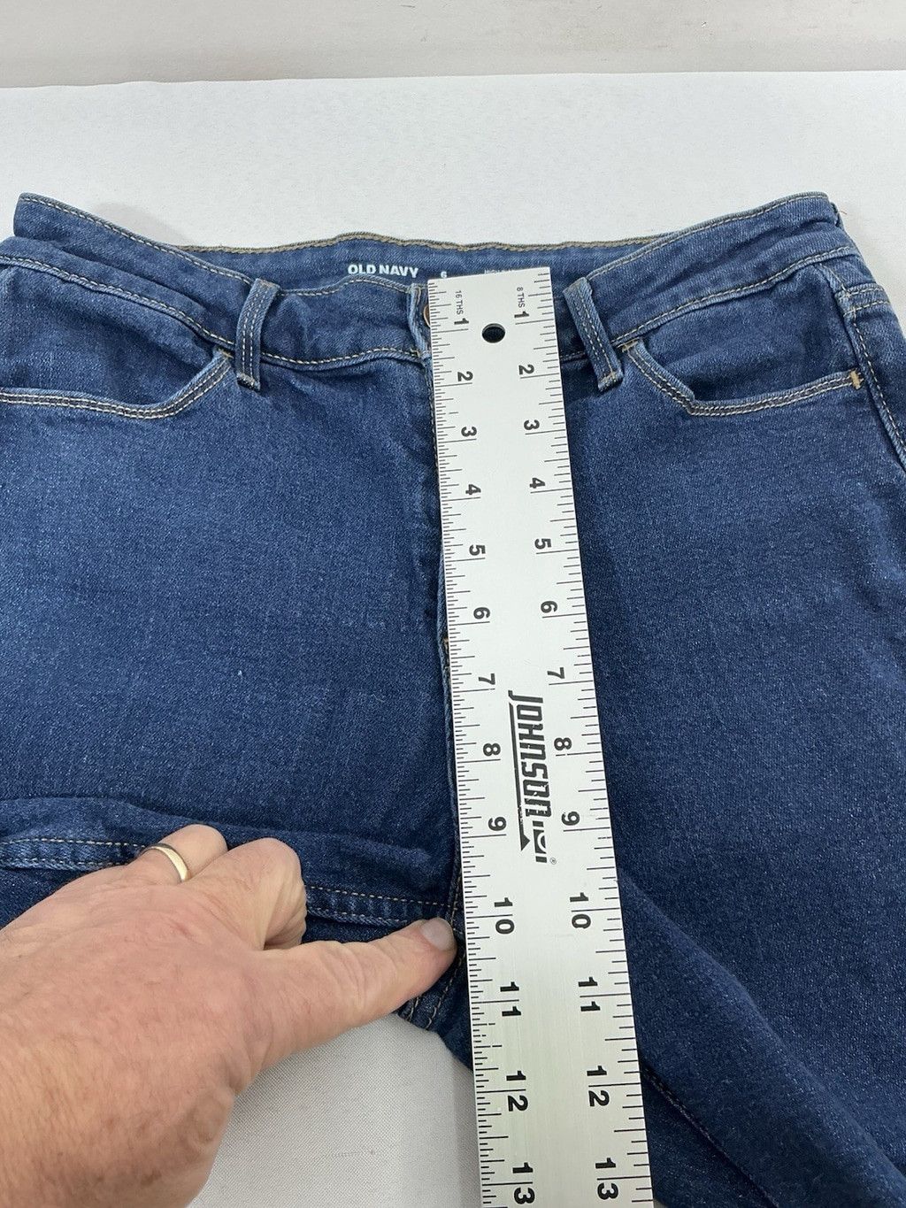 Old Navy Womans Excellent Old Navy Wow Straight Blue Jeans Size 6 Size 28" / US 6 / IT 42 - 6 Thumbnail