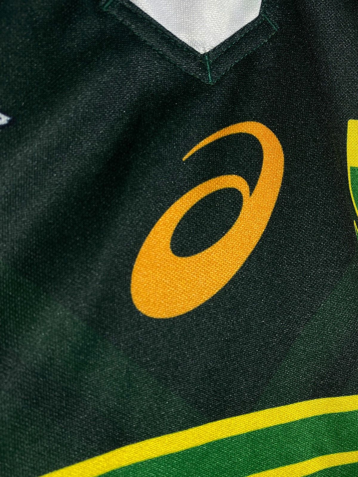 Asics South Africa Springbok Sevens Rugby Jersey Size US XL / EU 56 / 4 - 7 Thumbnail