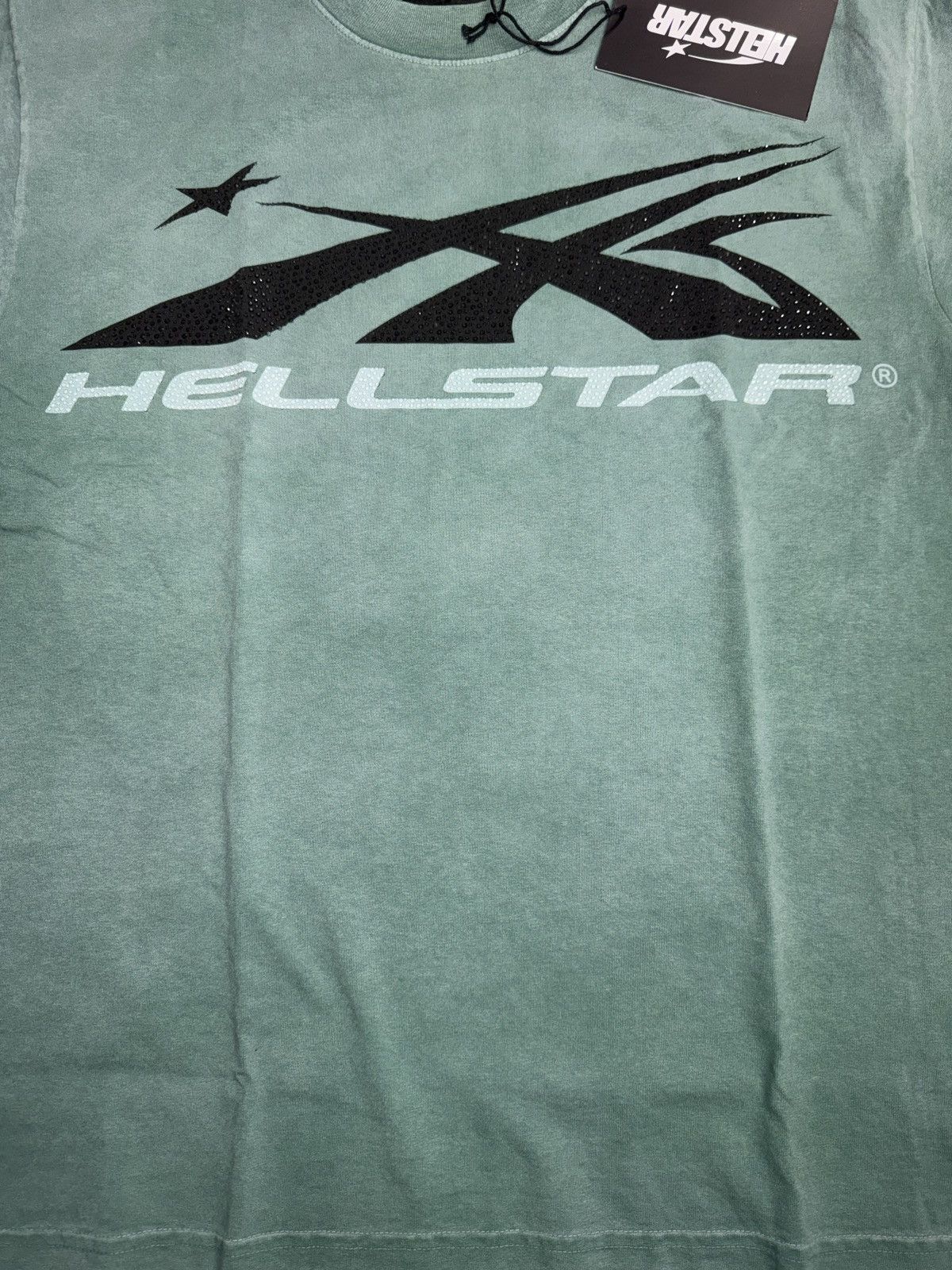 HELLSTAR Hellstar Sports Logo Rhinestone T-shirt Size US M / EU 48-50 / 2 - 2 Thumbnail