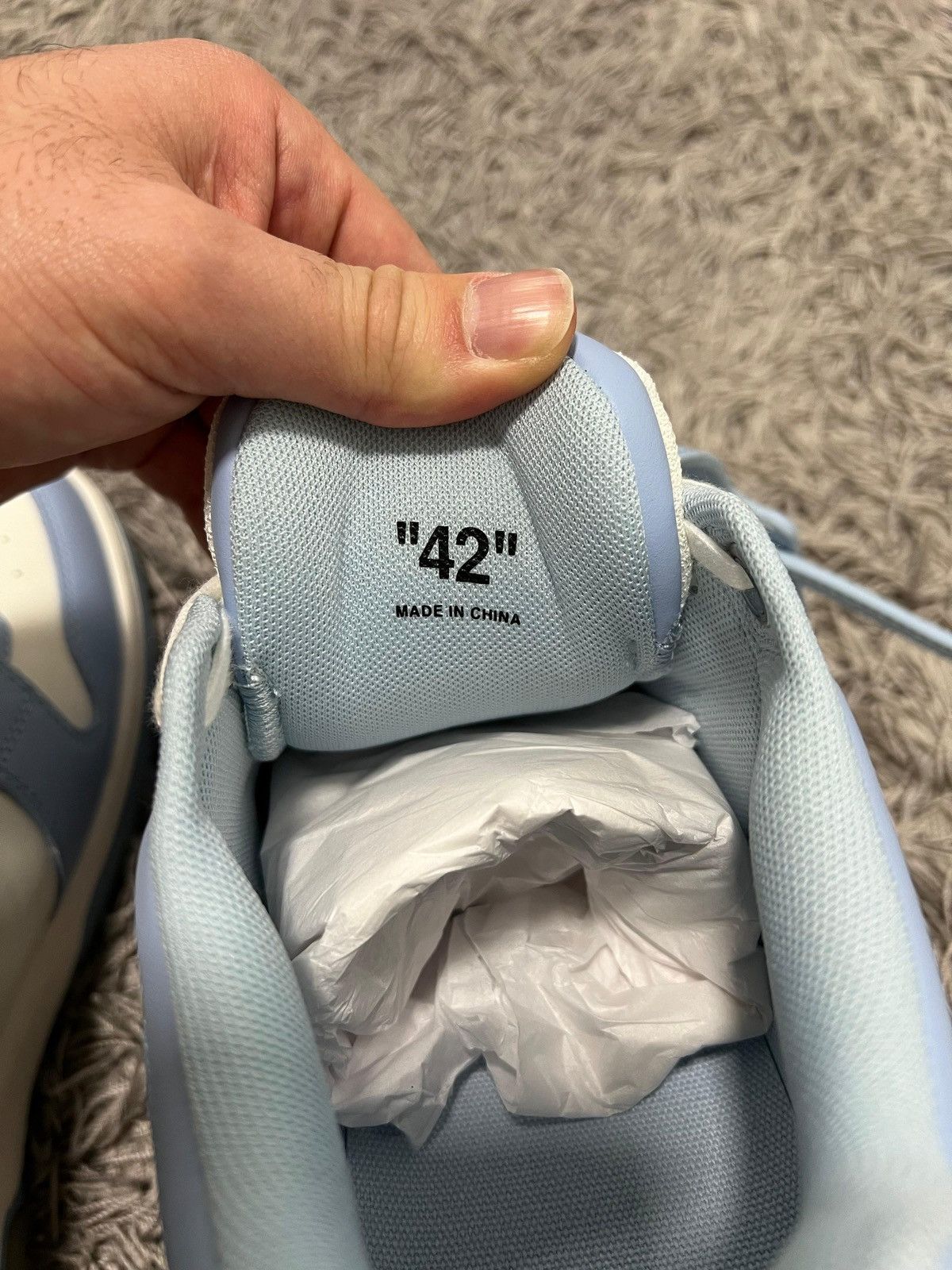 Off-White Off White Out Of Office Calf leather sneaker Size US 8.5 / EU 41-42 - 6 Thumbnail