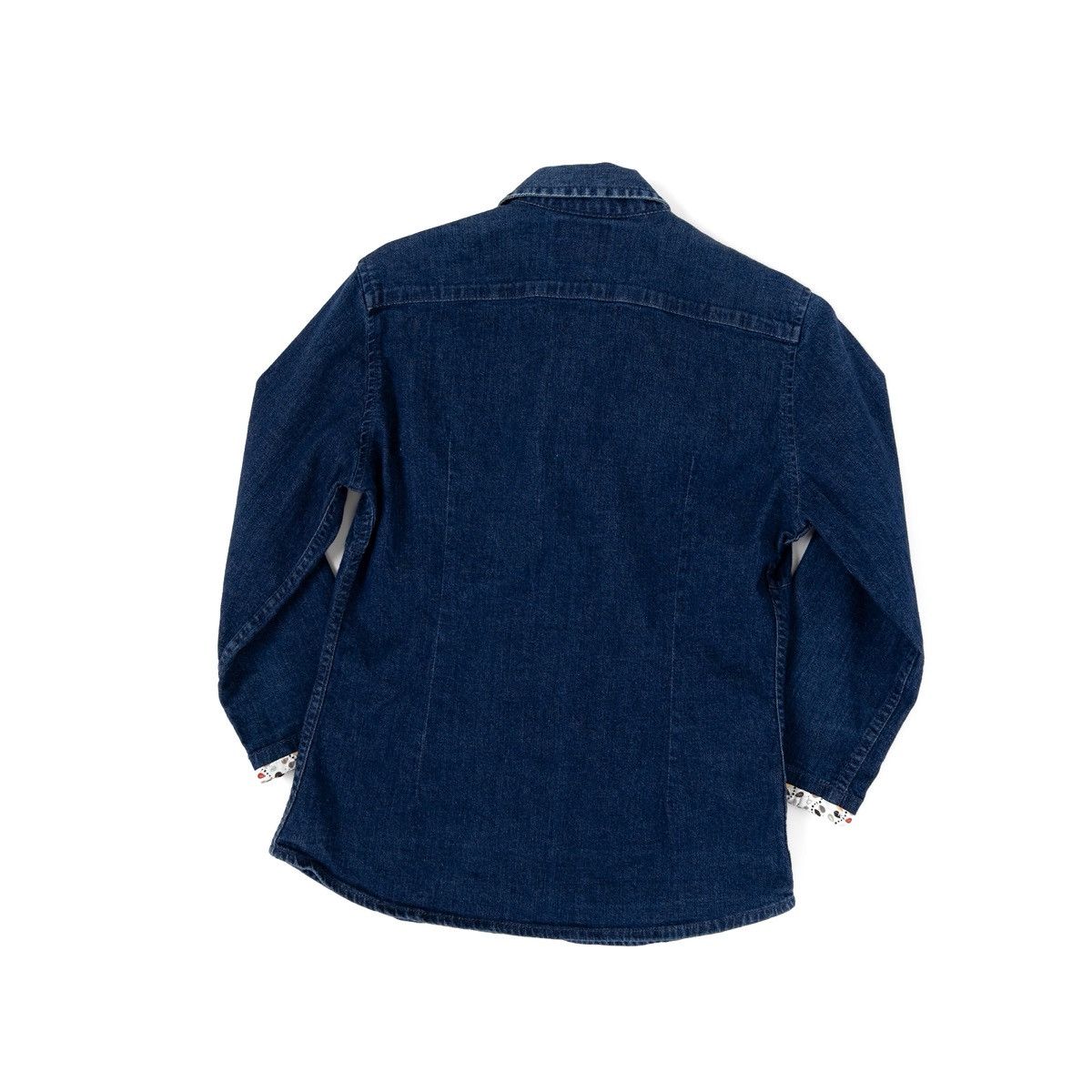 Levi's Vintage Clothing Levis Womens Vintage Denim Shirt Dark Blue 3/4 Sleeve Button Size S / US 4 / IT 40 - 4 Thumbnail