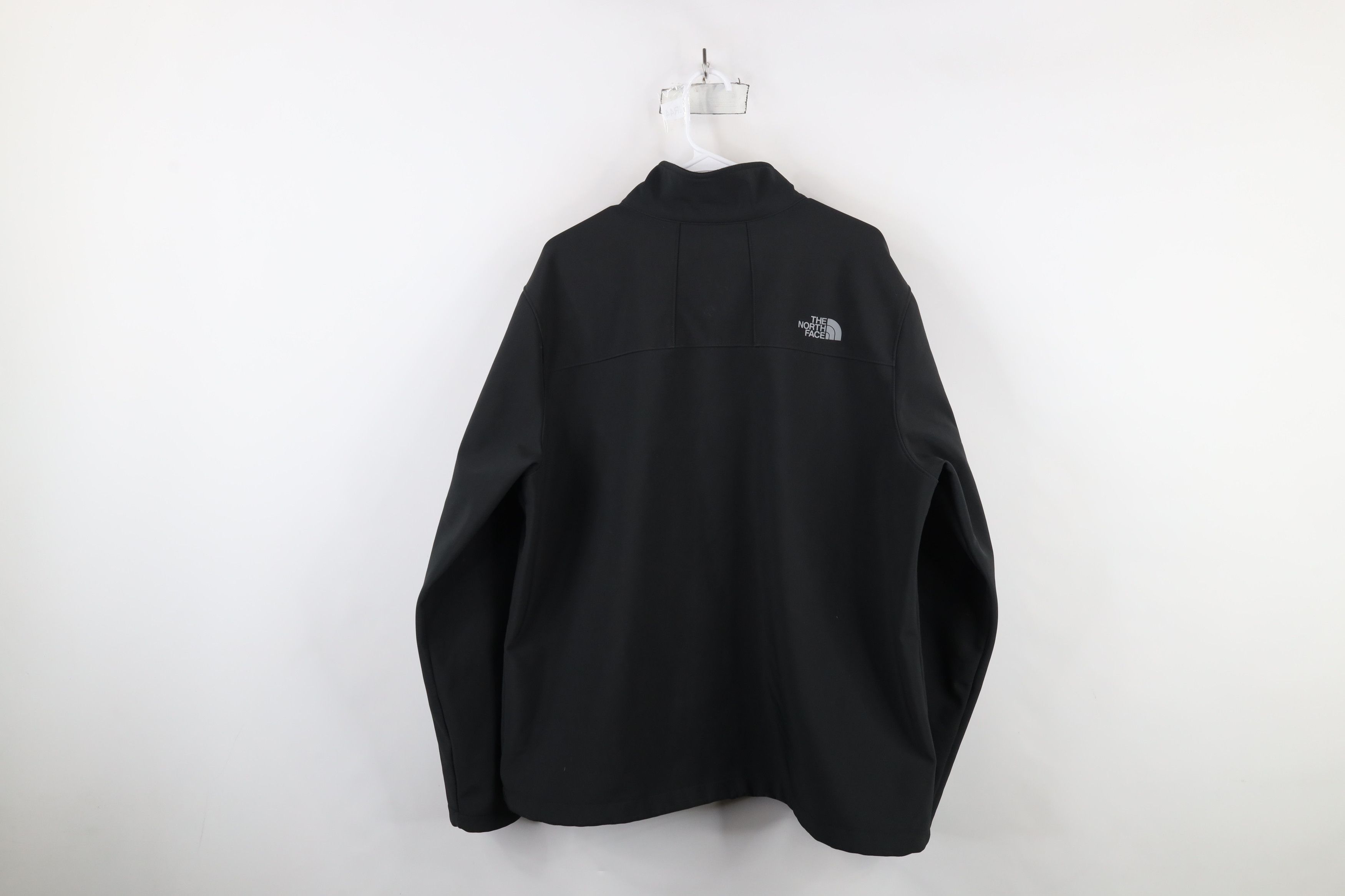 The North Face × Vintage The North Face WindWall Fleece Lined Soft Shell Jacket Black Size US XL / EU 56 / 4 - 13 Thumbnail