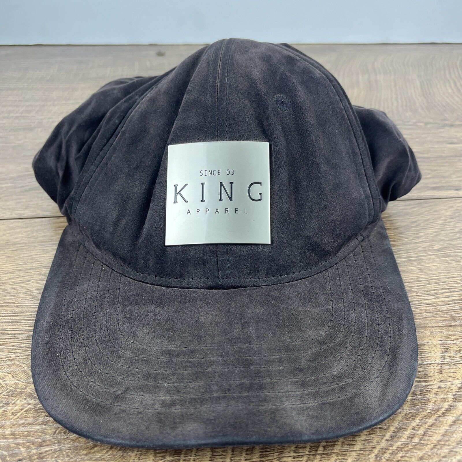 King King Apparel Hat King Black Hat Adjustable Adult Size Hat Bl Size ONE SIZE - 2 Thumbnail
