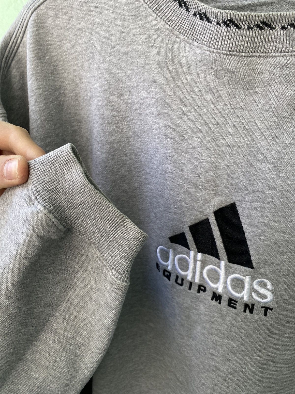 Equipment Adidas Equipment Vintage Sweatshirt Gray Size US XL / EU 56 / 4 - 9 Thumbnail