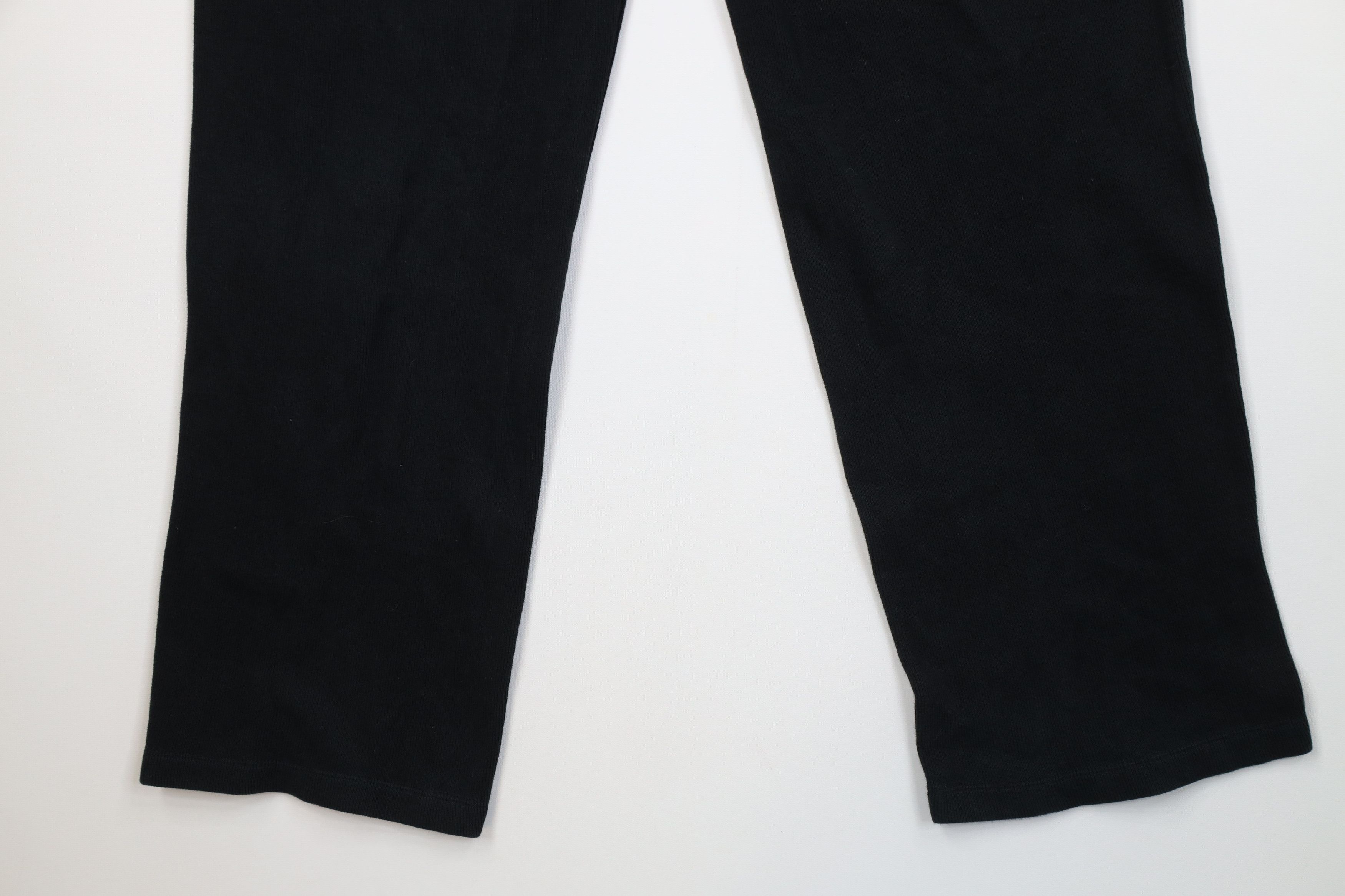 Polo Ralph Lauren Vintage 90s Ralph Lauren Ribbed Knit Wide Leg Sweatpants Size US 36 / EU 52 - 14 Thumbnail