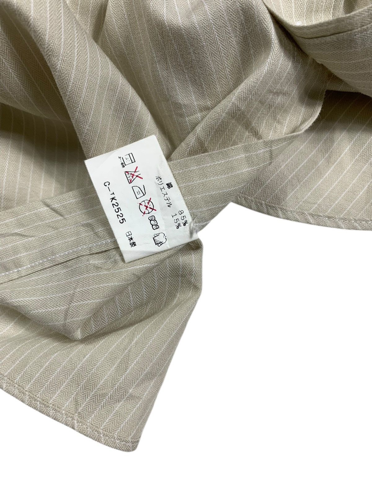Issey Miyake Vintage issey miyake Design studio Stripe Shirt Size US L / EU 52-54 / 3 - 6 Thumbnail