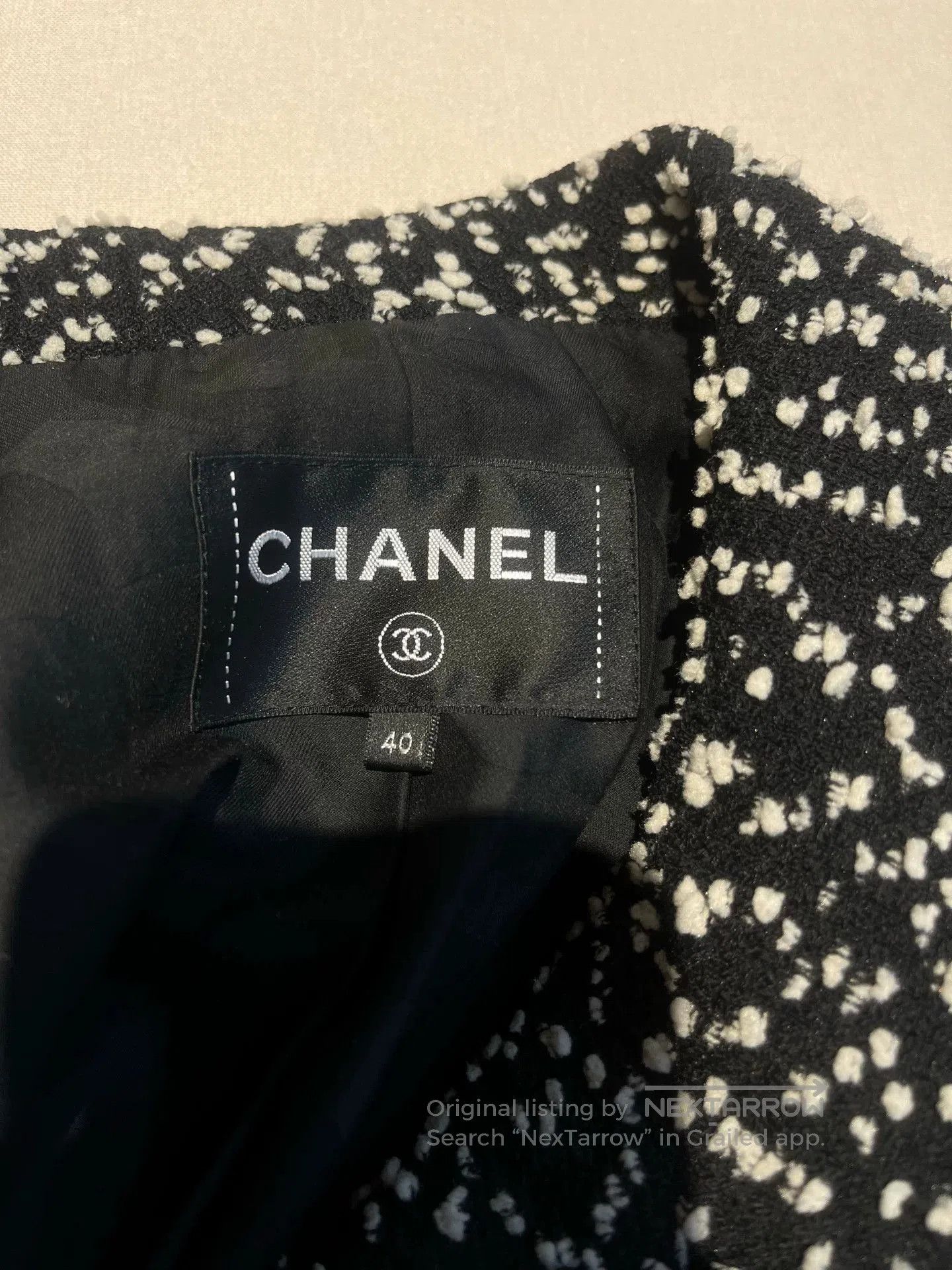 Chanel Chanel Cruise Collection Snowflake Coat. Size US XL / EU 56 / 4 - 3 Thumbnail