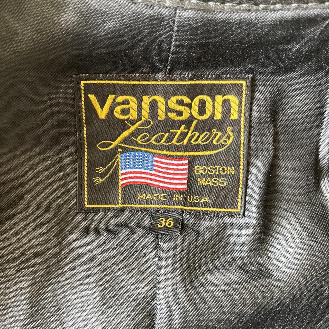 Vanson Leathers Vanson Leathers Leather Racing Jacket Size US S / EU 44-46 / 1 - 7 Thumbnail
