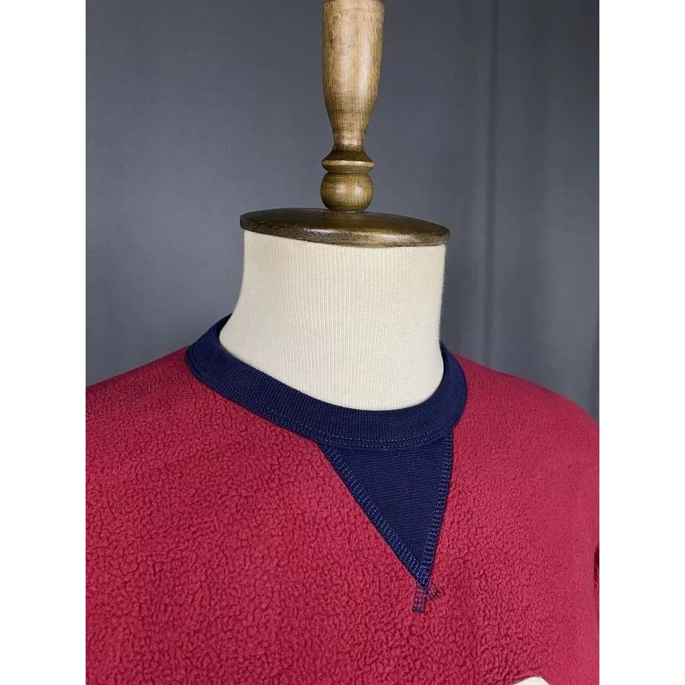Polo Ralph Lauren Polo Ralph Lauren Big Logo Men's Red Crewneck Sweater Size S Size US S / EU 44-46 / 1 - 6 Thumbnail