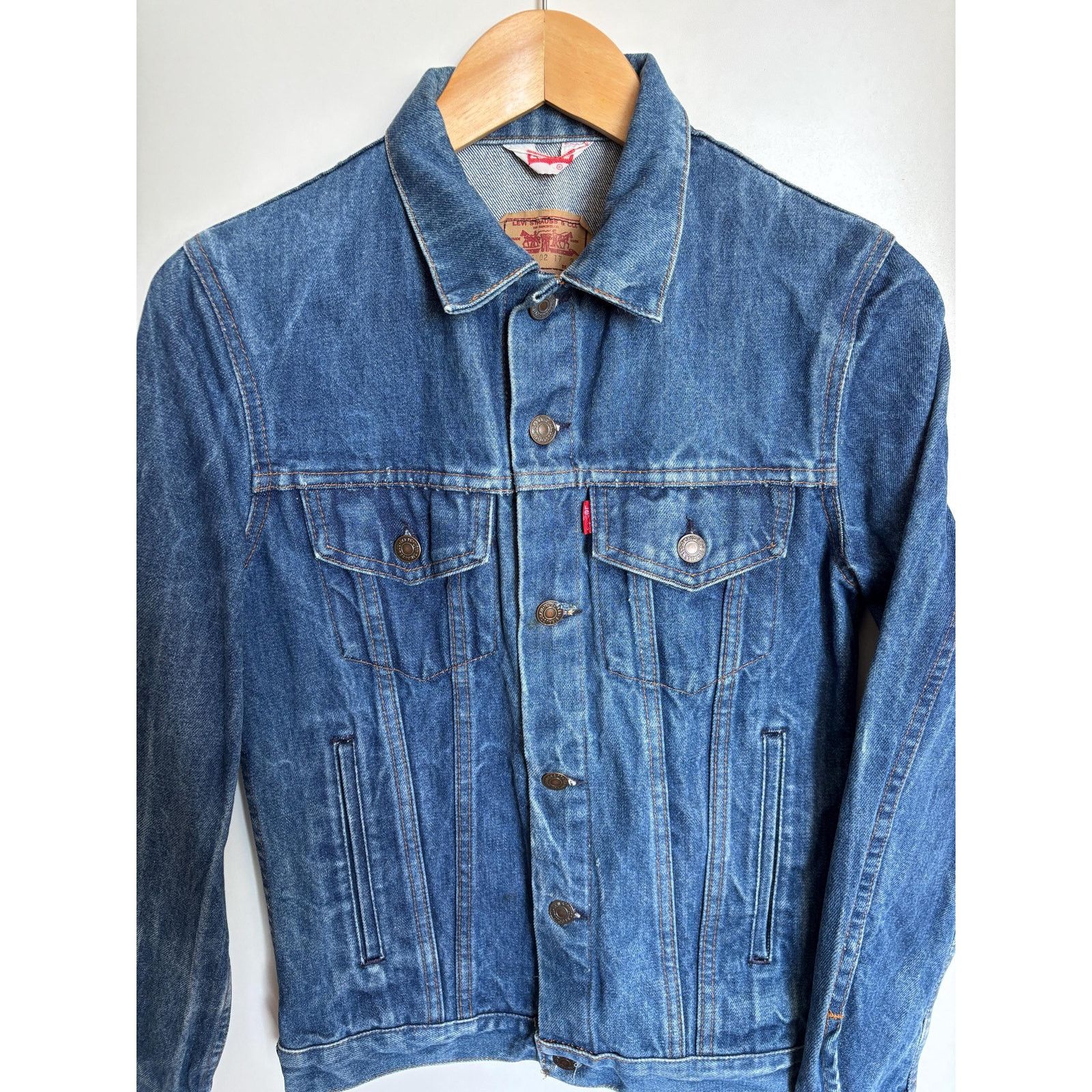Levi's Levi's 70506 Archive Denim Jacket Made in France Red Tab 34 Size US M / EU 48-50 / 2 - 2 Thumbnail