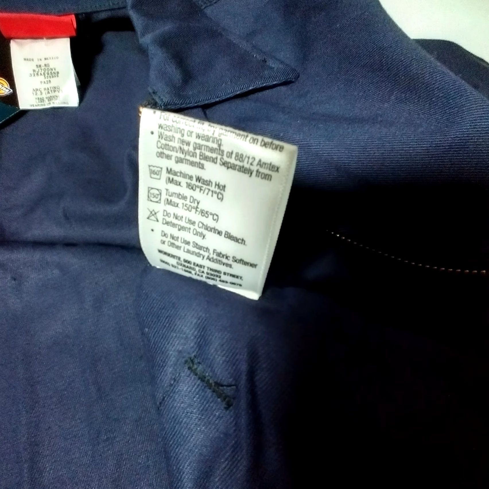 Dickies VINTAGE Dickies FR Workwear Jacket Men S Blue Flame Resistant Twill 3259NB New Size US S / EU 44-46 / 1 - 6 Thumbnail