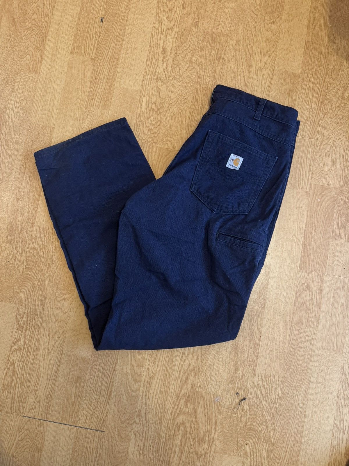 Carhartt × Vintage Vintage 90s Carhartt work cargo pants Y2K Size US 34 / EU 50 - 1 Thumbnail