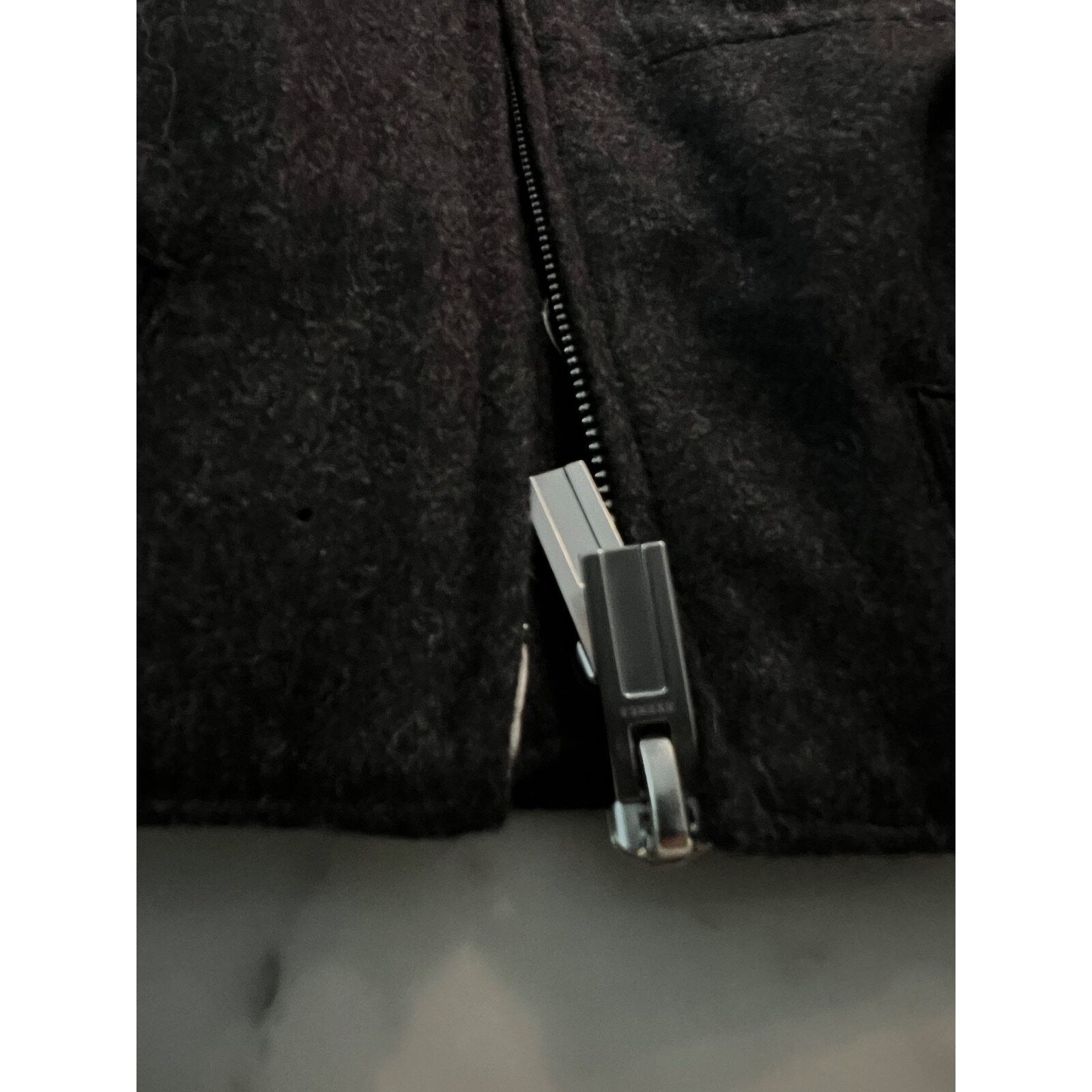 Hermes $5050 Hermes Blouson Bord Cote Wool Bomber Grey IT50 Size US M / EU 48-50 / 2 - 3 Thumbnail