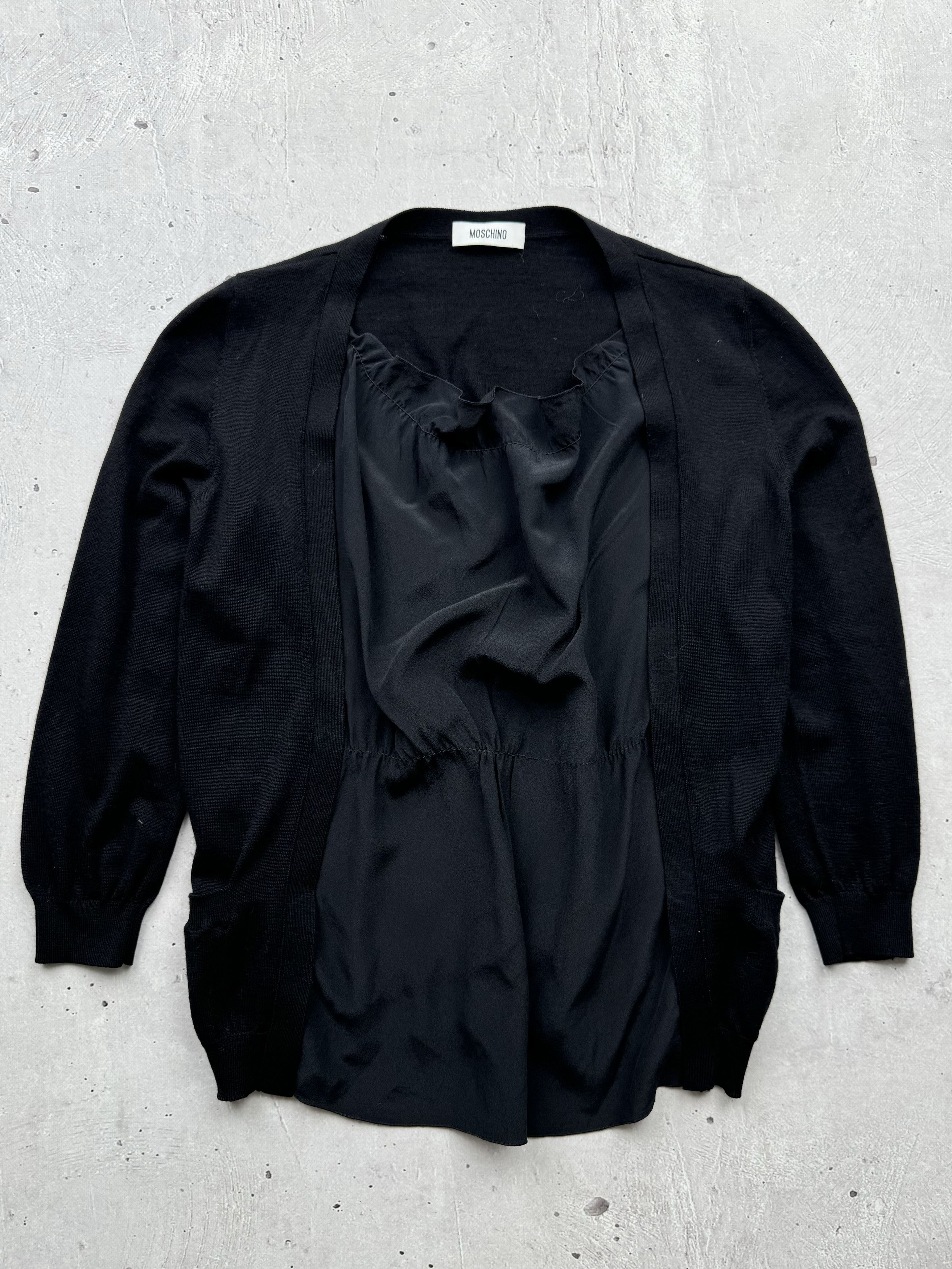 Moschino Moschino Vintage Wool Silk Blouse Size S / US 4 / IT 40 - 1 Thumbnail