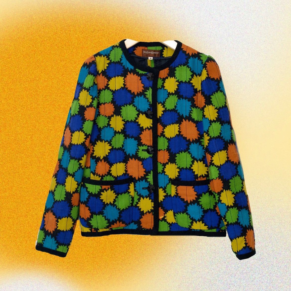 Yves Saint Laurent YSL | Vintage Quilted Jacket Size S / US 4 / IT 40 - 1 Thumbnail