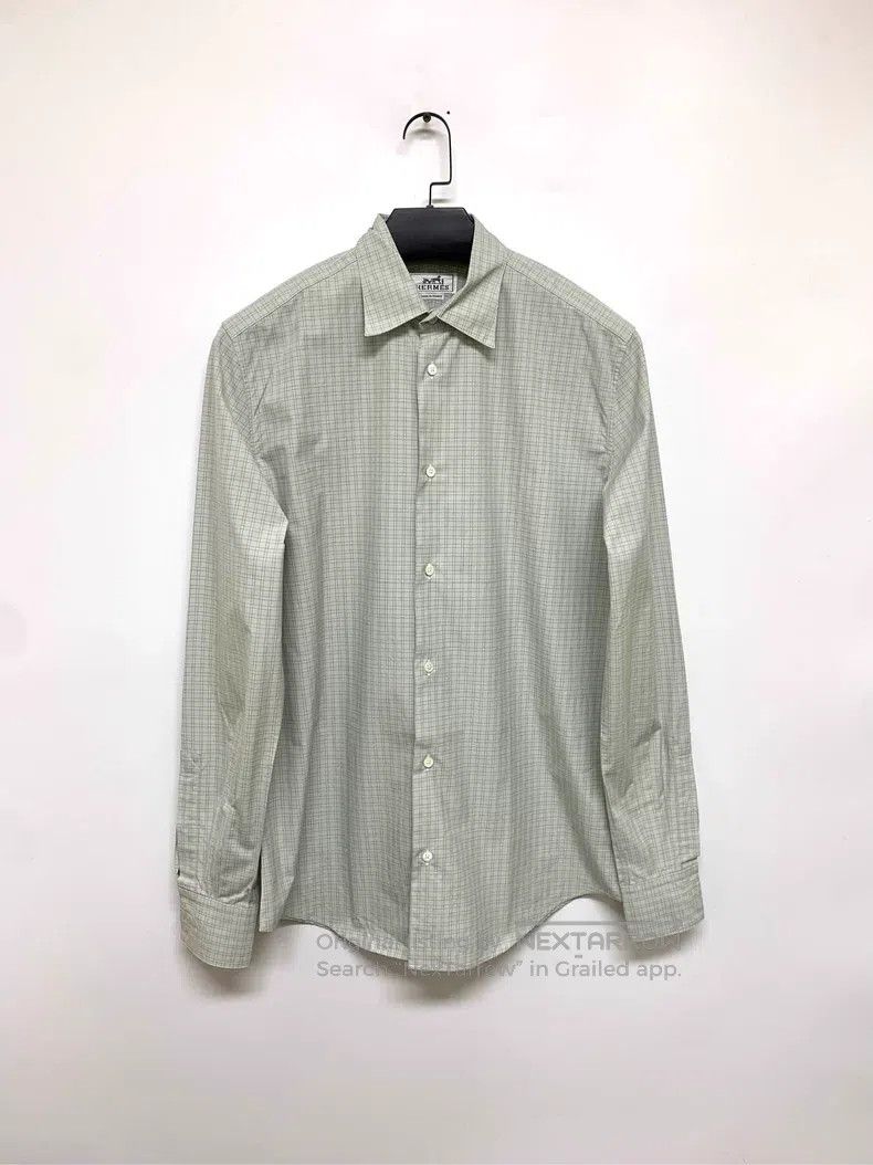 Hermes Hermes size 39 Striped Shirt Size US M / EU 48-50 / 2 - 1 Thumbnail