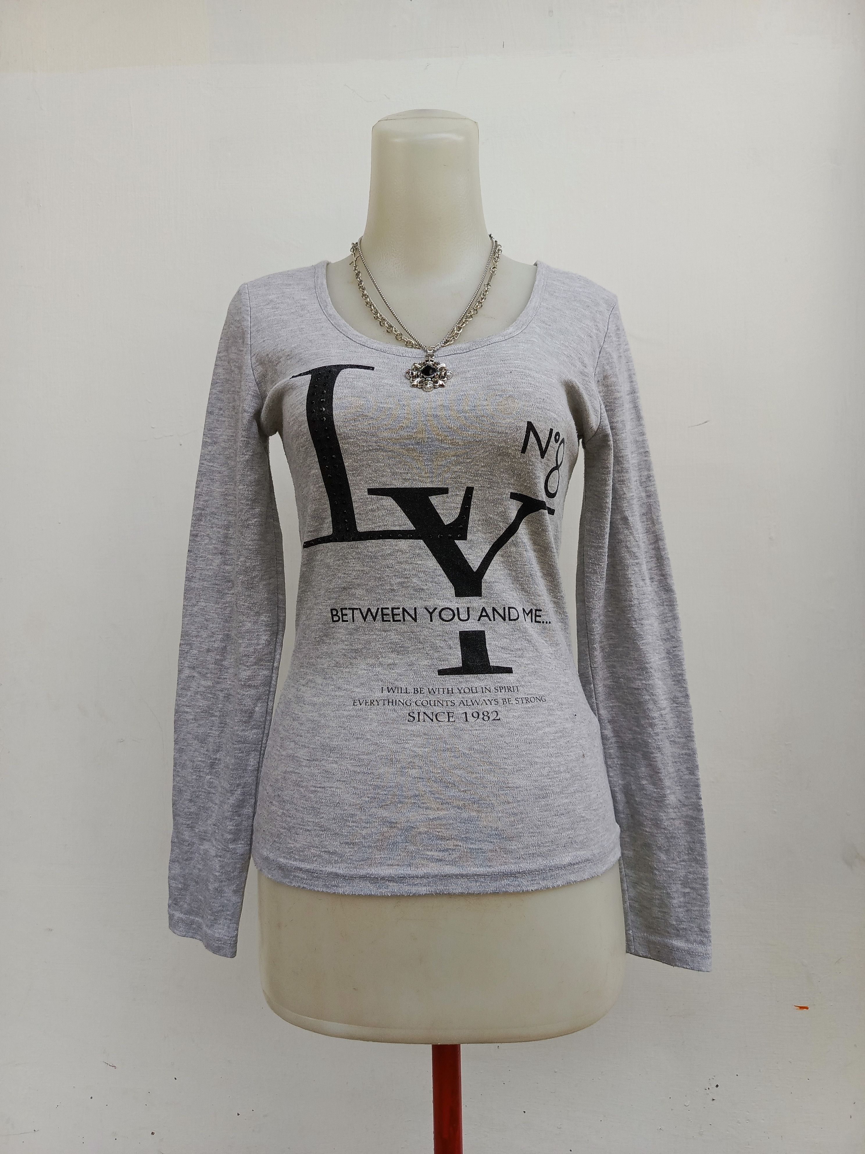 Japanese Brand SHC Y2K Long Sleeve Shirt Size M / US 6-8 / IT 42-44 - 1 Thumbnail