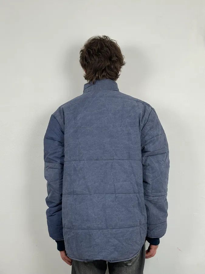 Our Legacy AW2015 Our Legacy Blue Pigment Tie Dye Puffer Bomber Jacket Size US M / EU 48-50 / 2 - 3 Thumbnail