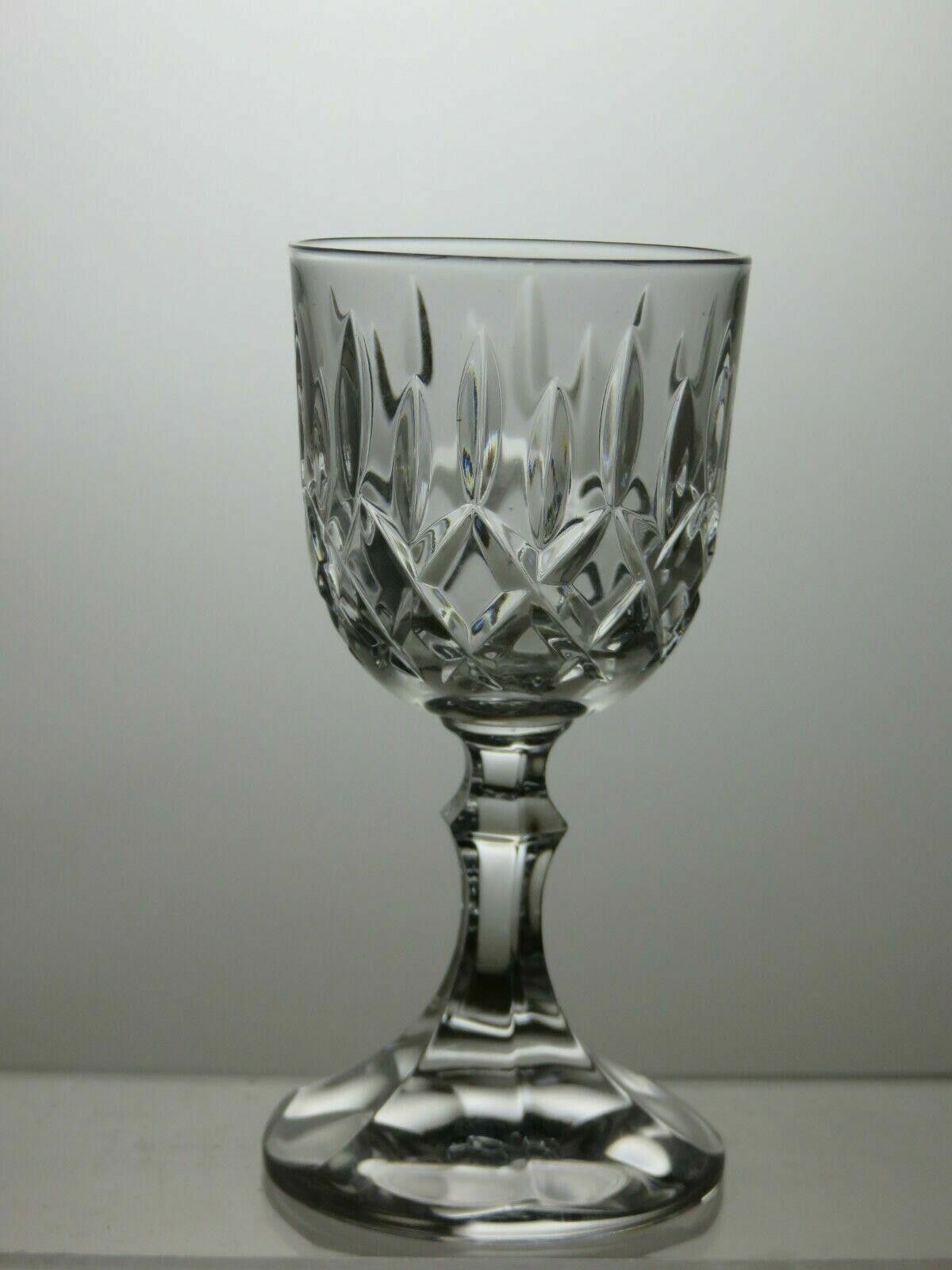 The Unbranded Brand Lead Crystal Cut Glass Liqueur Set Of 5 Glasses 4" Size ONE SIZE - 5 Thumbnail