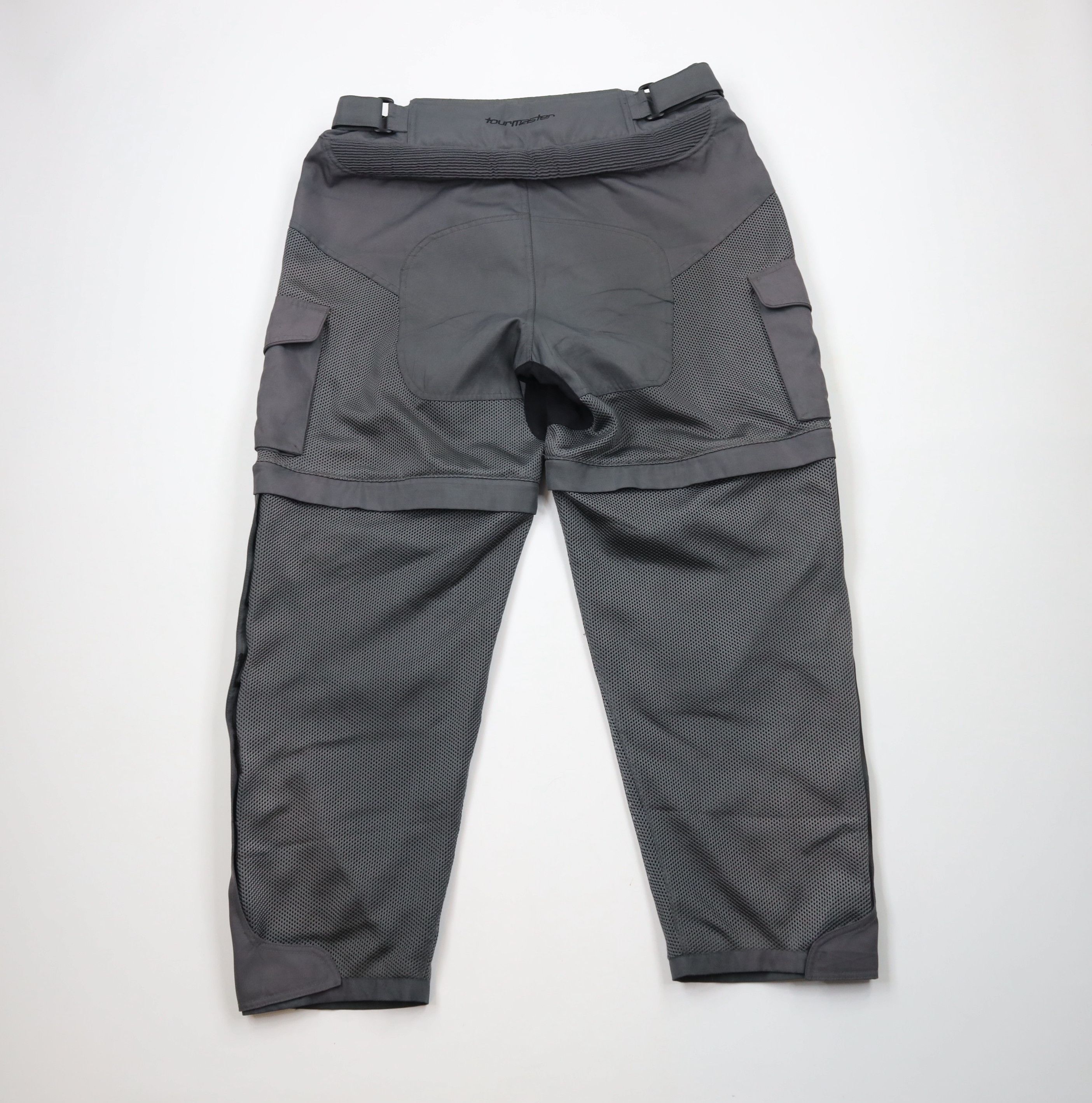 Vintage Tourmaster Pant Convertible Zip Off Motorcycle Pants Gray Size US 38 / EU 54 - 12 Thumbnail
