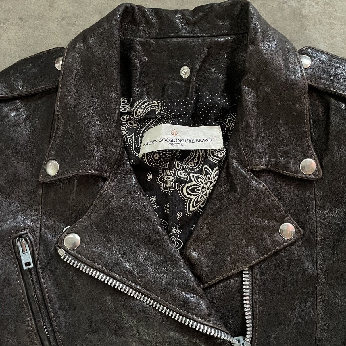 Golden Goose GGDB Golden Goose Biker Jacket Size XS / US 0-2 / IT 36-38 - 6 Thumbnail