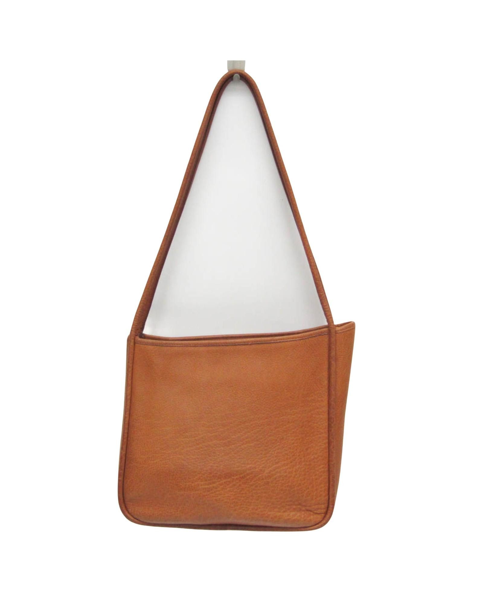 image of Hermes Sophisticated Brown Leather Tote Bag, Women's