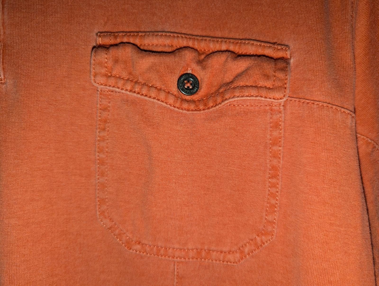 Eddie Bauer Eddie Bauer Vintage Short Sleeve Polo Shirt Large Orange Size US L / EU 52-54 / 3 - 4 Thumbnail